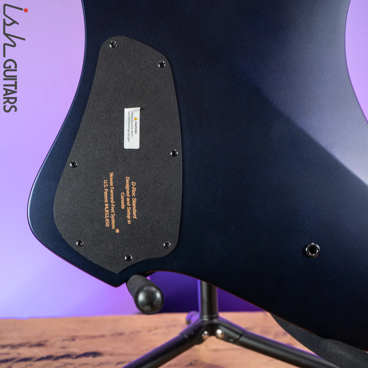 Dingwall D-ROC 4-String Standard Matte Blue to Purple Colorshift - Image 10