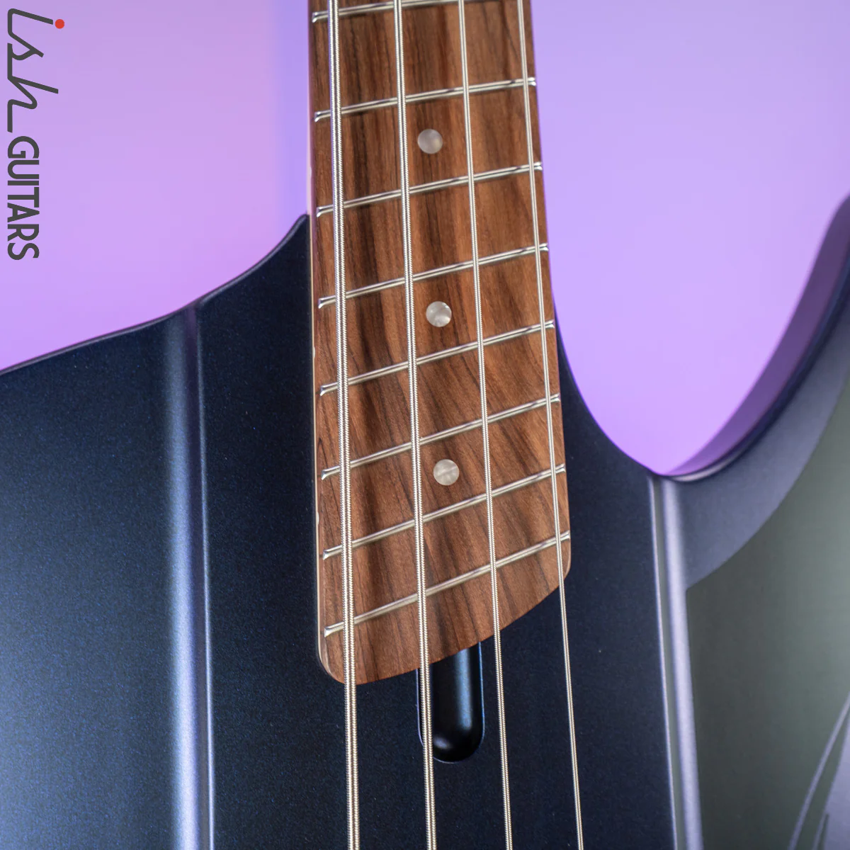 Dingwall D-ROC 4-String Standard Matte Blue to Purple Colorshift - Image 5