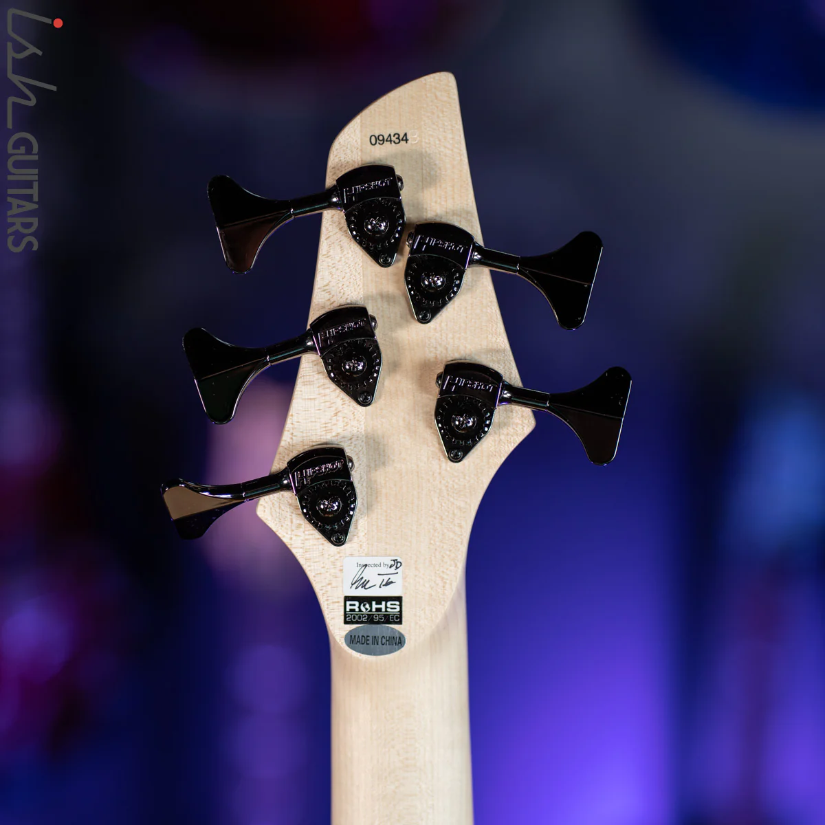 2021 Dingwall NG-3 5-String Bass Metallic Gold Matte B-Stock - Image 12