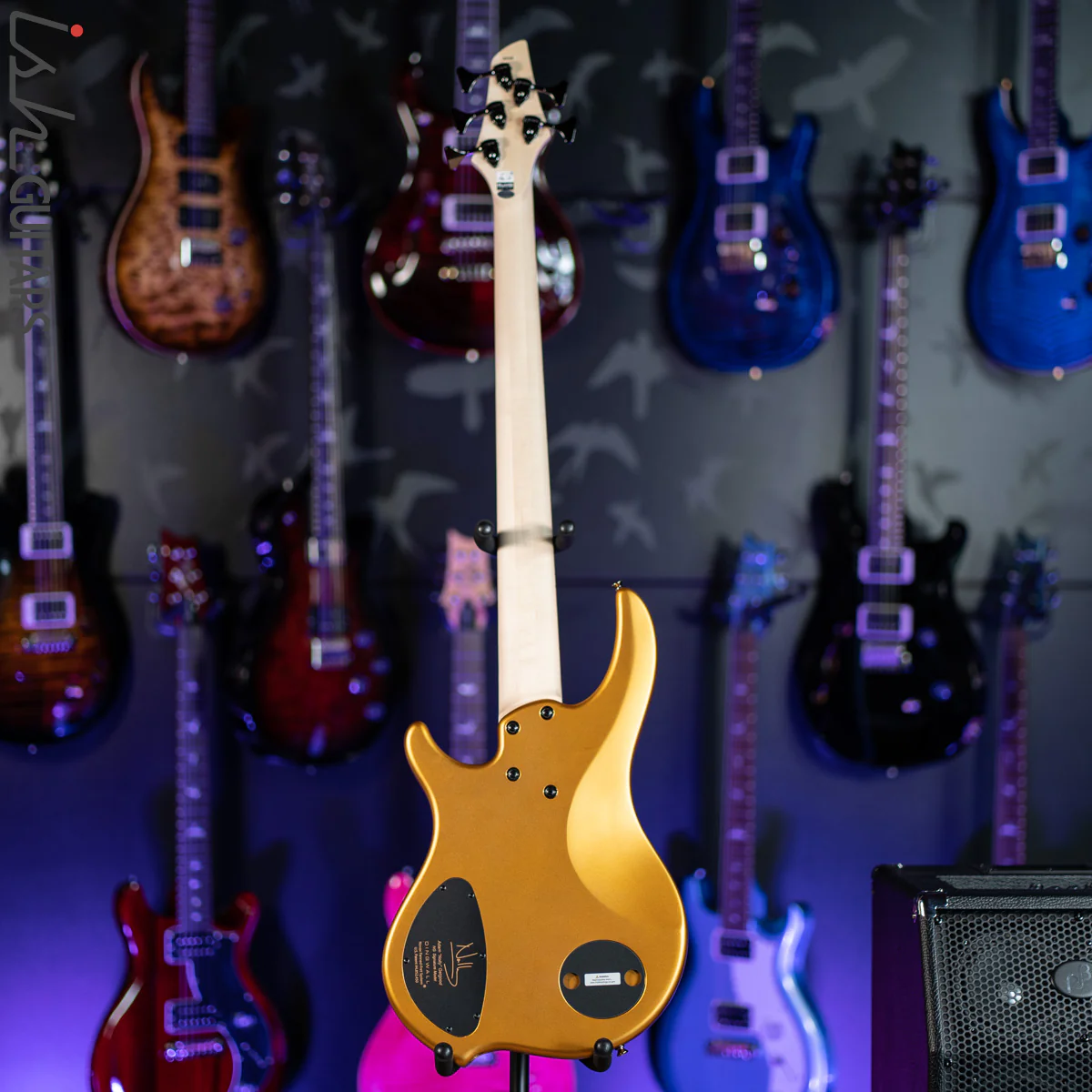 2021 Dingwall NG-3 5-String Bass Metallic Gold Matte B-Stock - Image 9