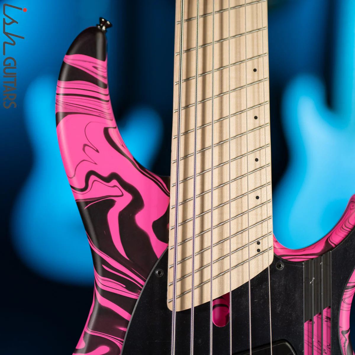 Dingwall NG3 6 String Matte Pink Swirl B-STOCK - Image 3