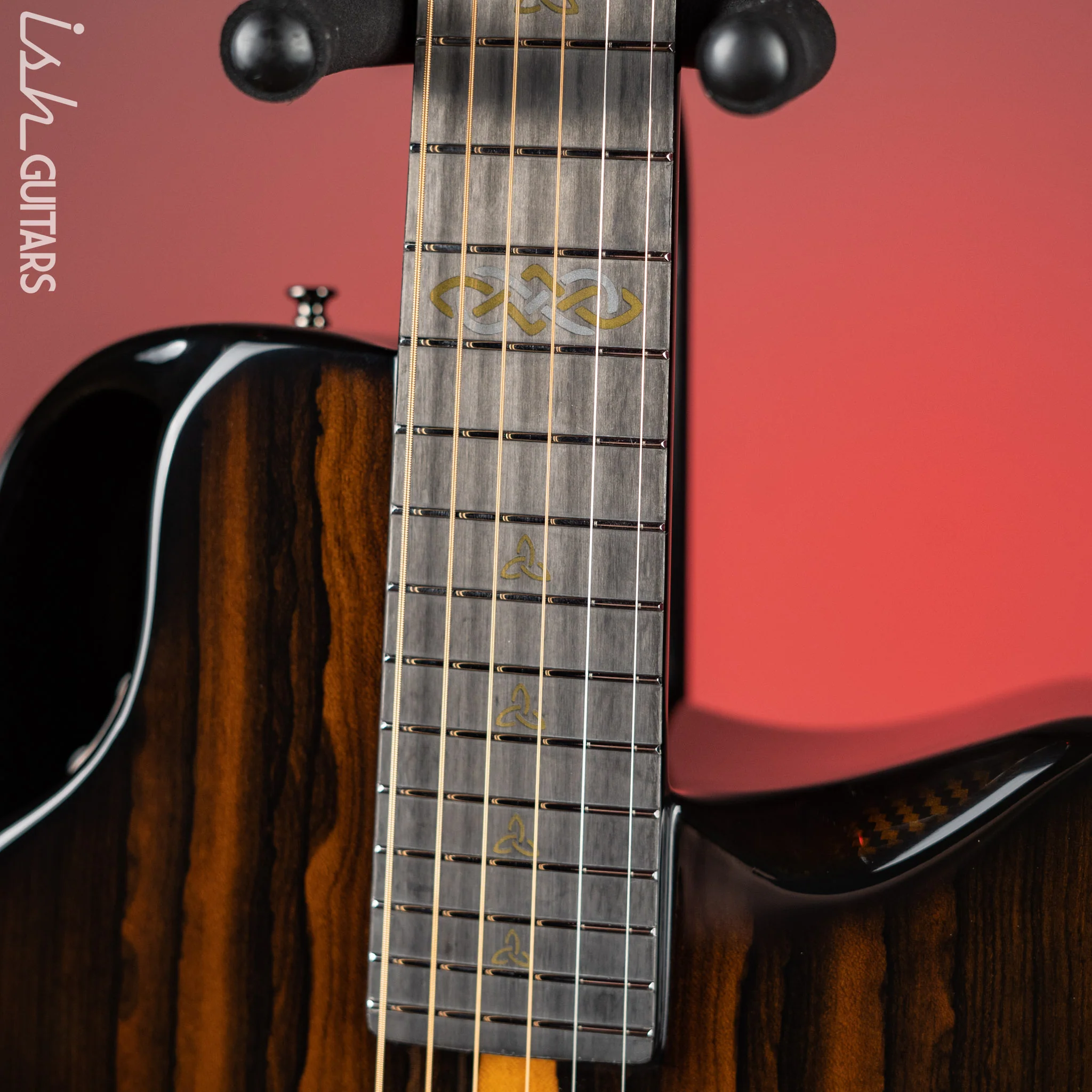 2021 Emerald X30 Jumbo Carbon Fiber Acoustic-Electric Guitar Ziricote Top - Image 5