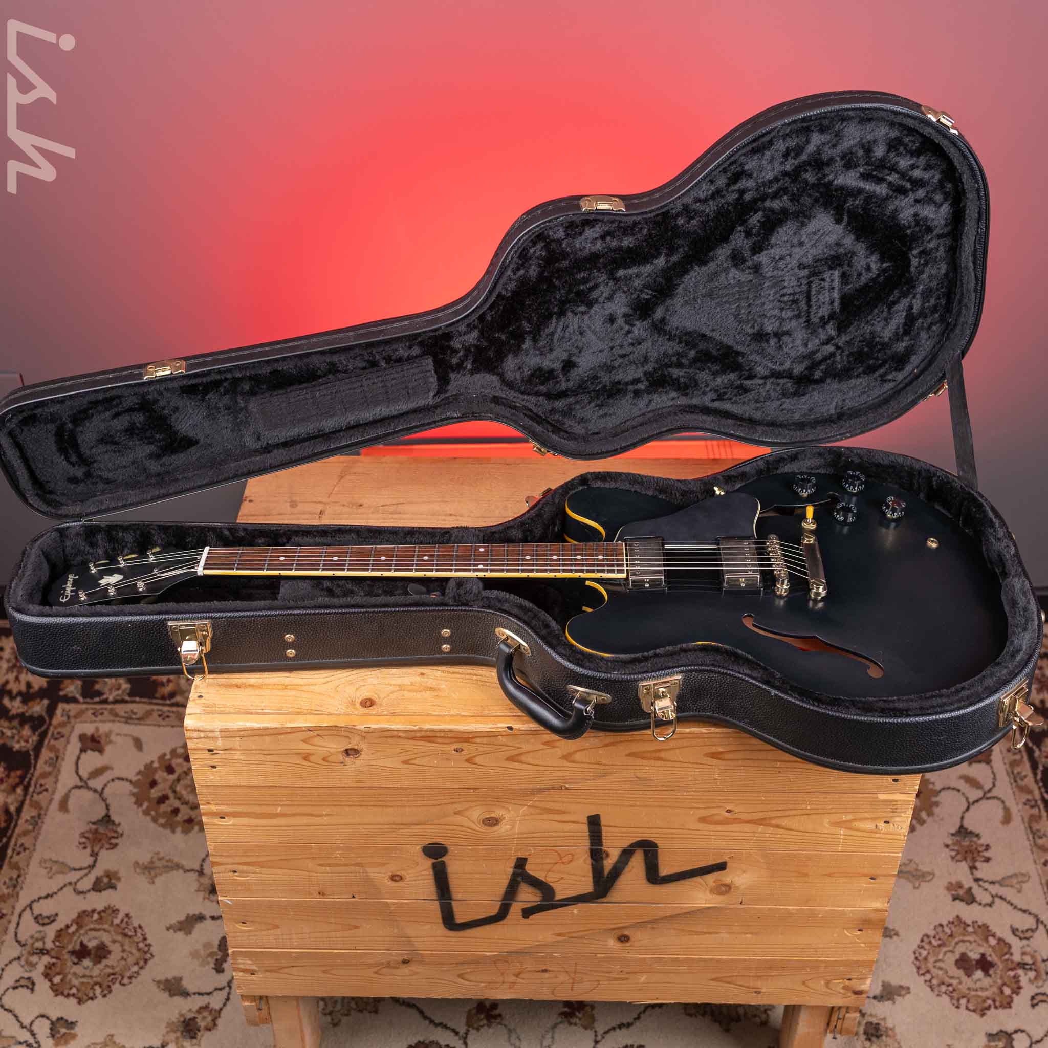 2021 Epiphone ES-335 Black - Image 17