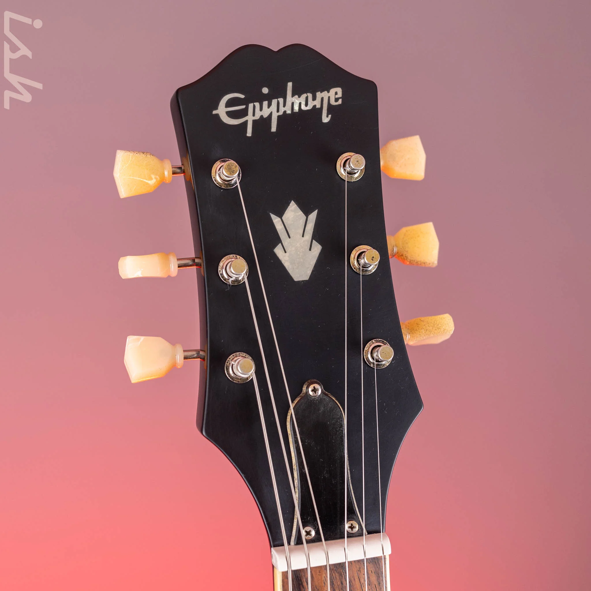 2021 Epiphone ES-335 Black - Image 5