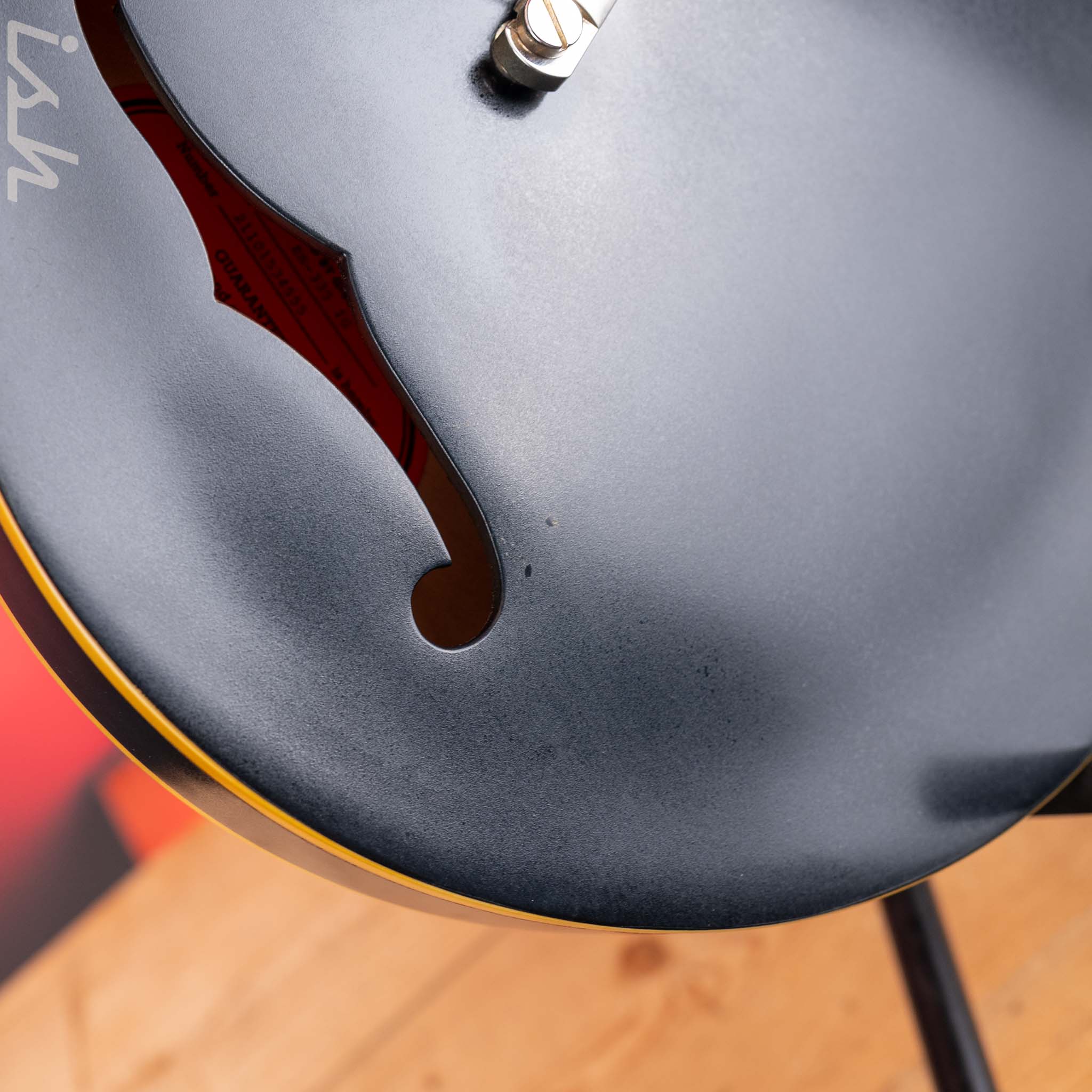 2021 Epiphone ES-335 Black - Image 7