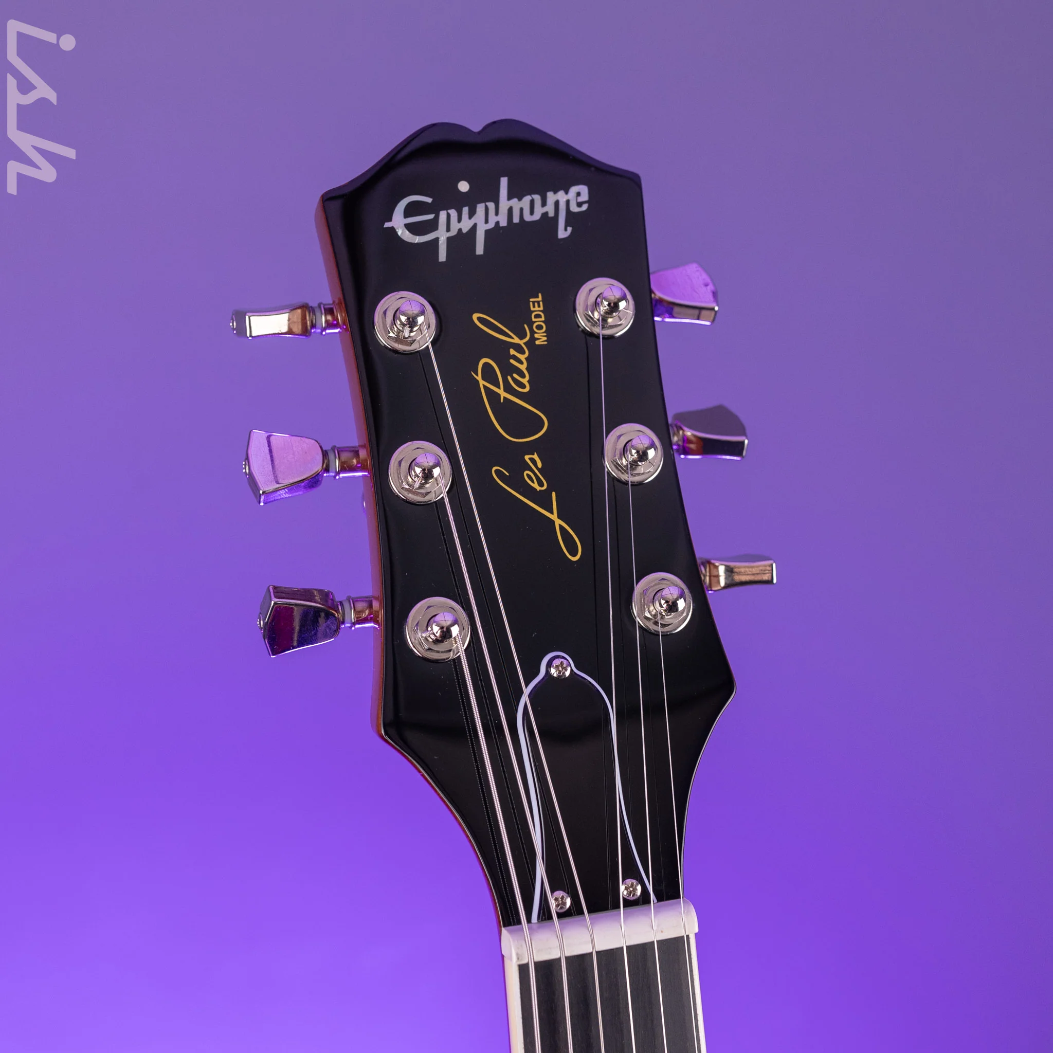 2021 Epiphone Les Paul Modern Electric Guitar Faded Pelham Blue - Image 6