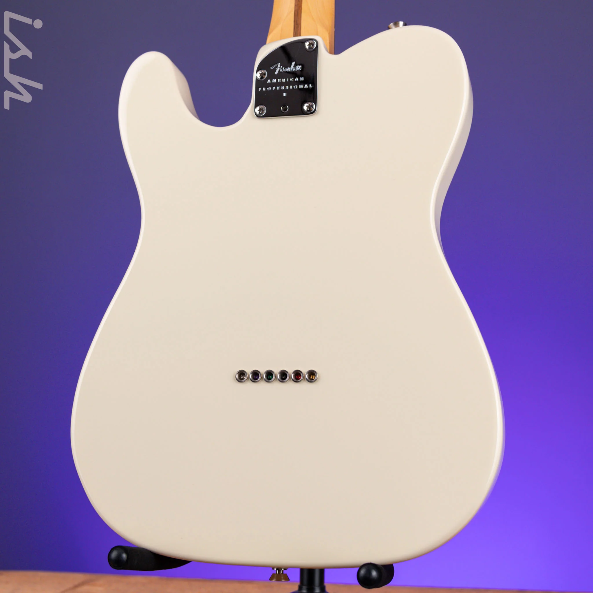 2021 Fender Am Pro II Tele Olympic White - Image 9
