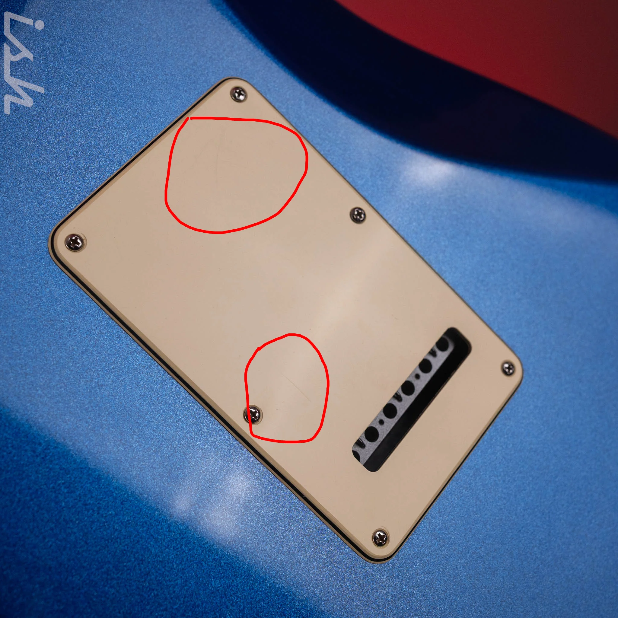 2021 Fender American Ultra Stratocaster Cobra Blue - Image 12