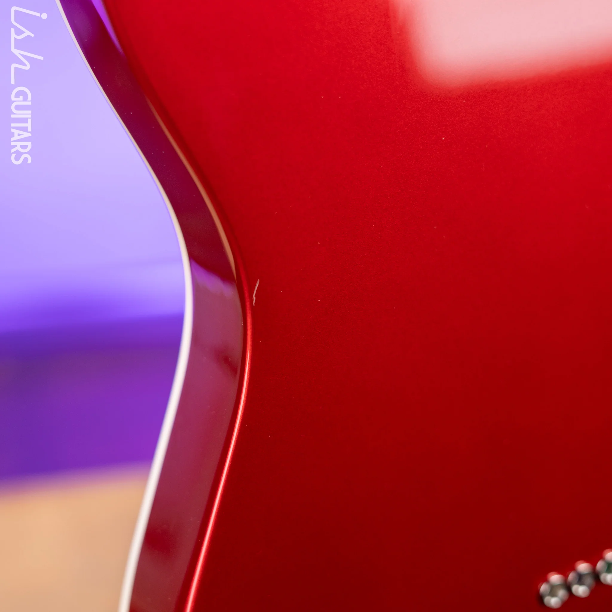 2021 Fender Deluxe Telecaster Thinline Candy Apple Red - Image 11