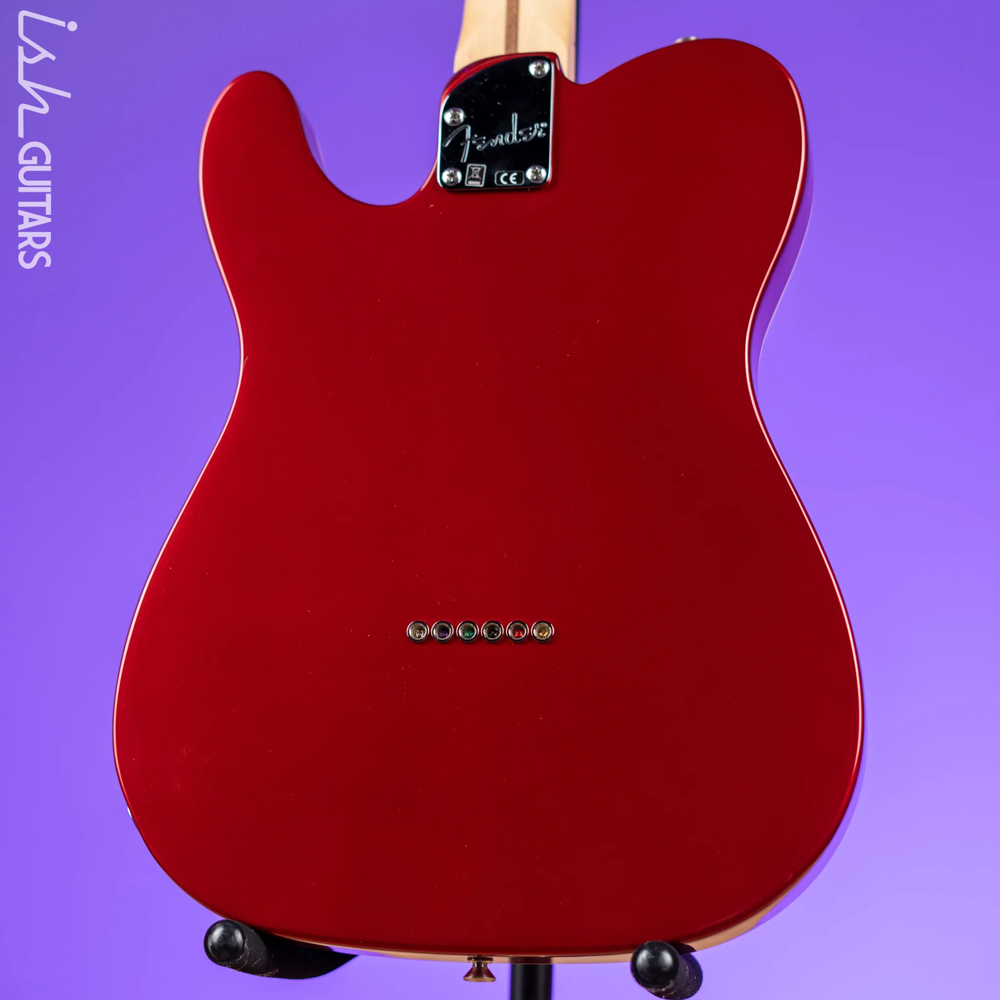 2021 Fender Deluxe Telecaster Thinline Candy Apple Red - Image 8