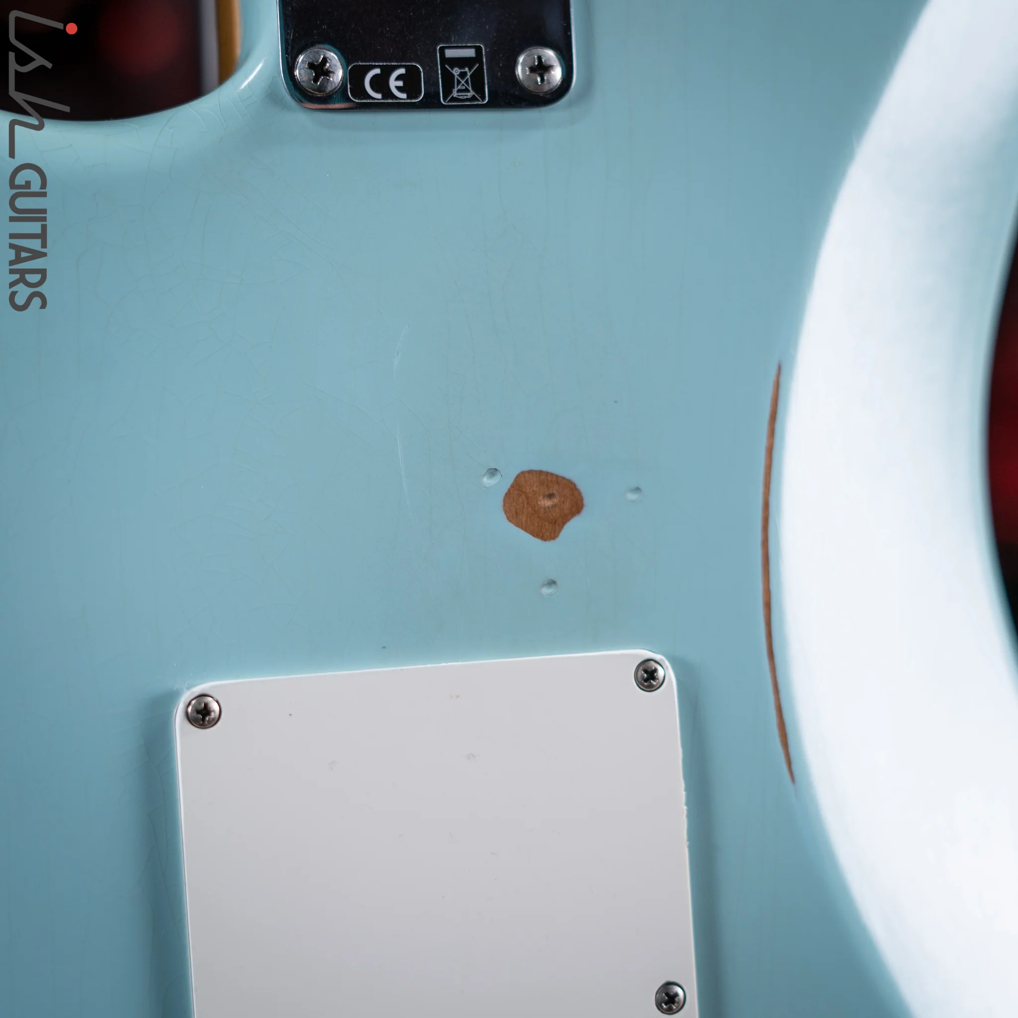 2021 Fender Road Worn Stratocaster Daphne Blue - Image 14