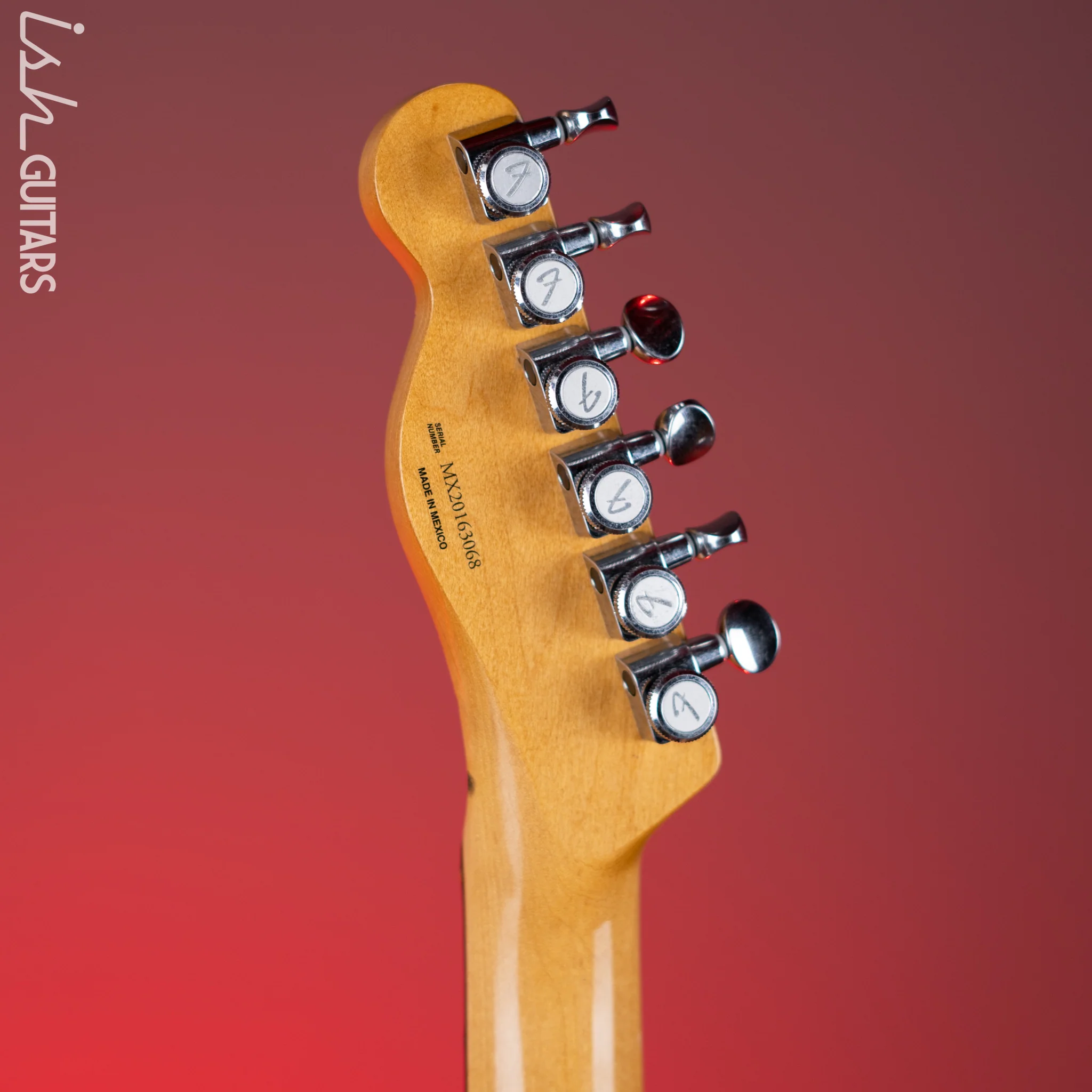 2021 Fender Telecaster Chrissie Hynde Relic Iced Blue Metallic - Image 10