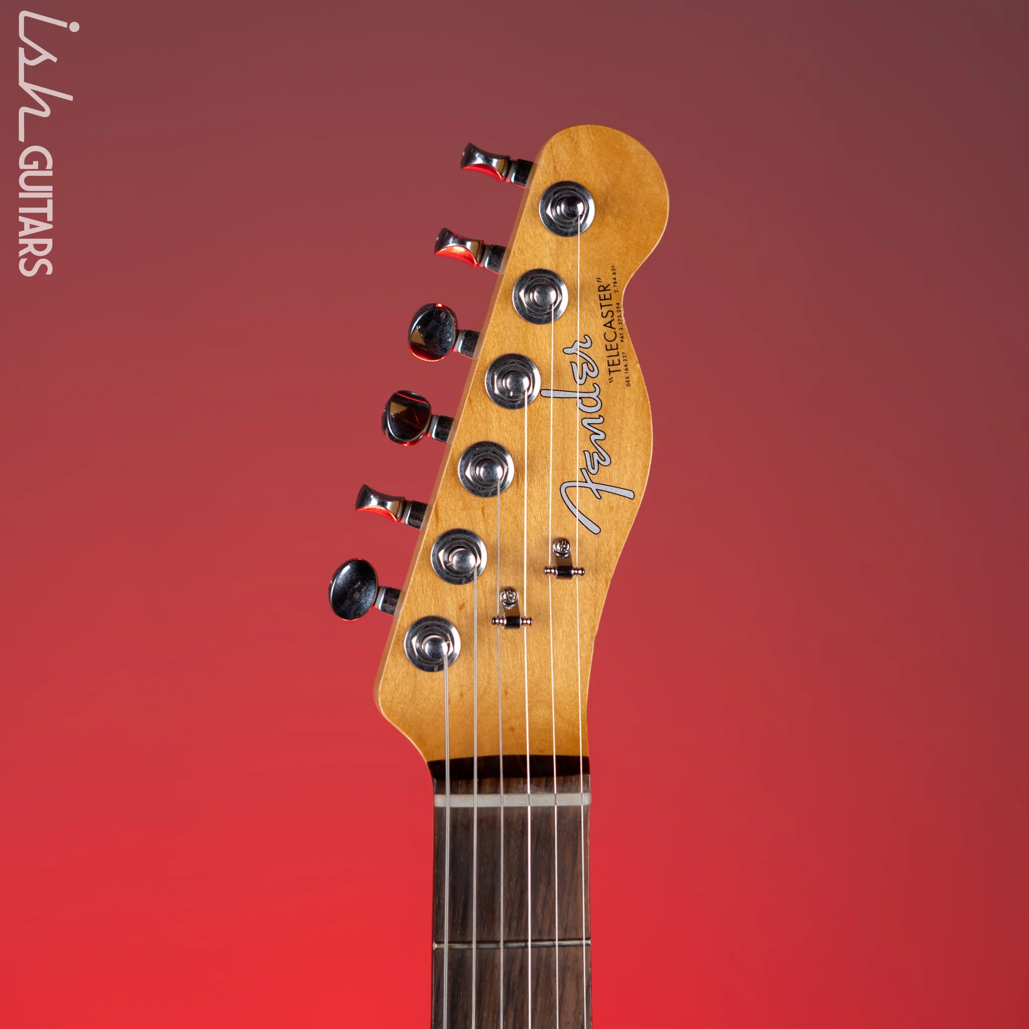 2021 Fender Telecaster Chrissie Hynde Relic Iced Blue Metallic - Image 5