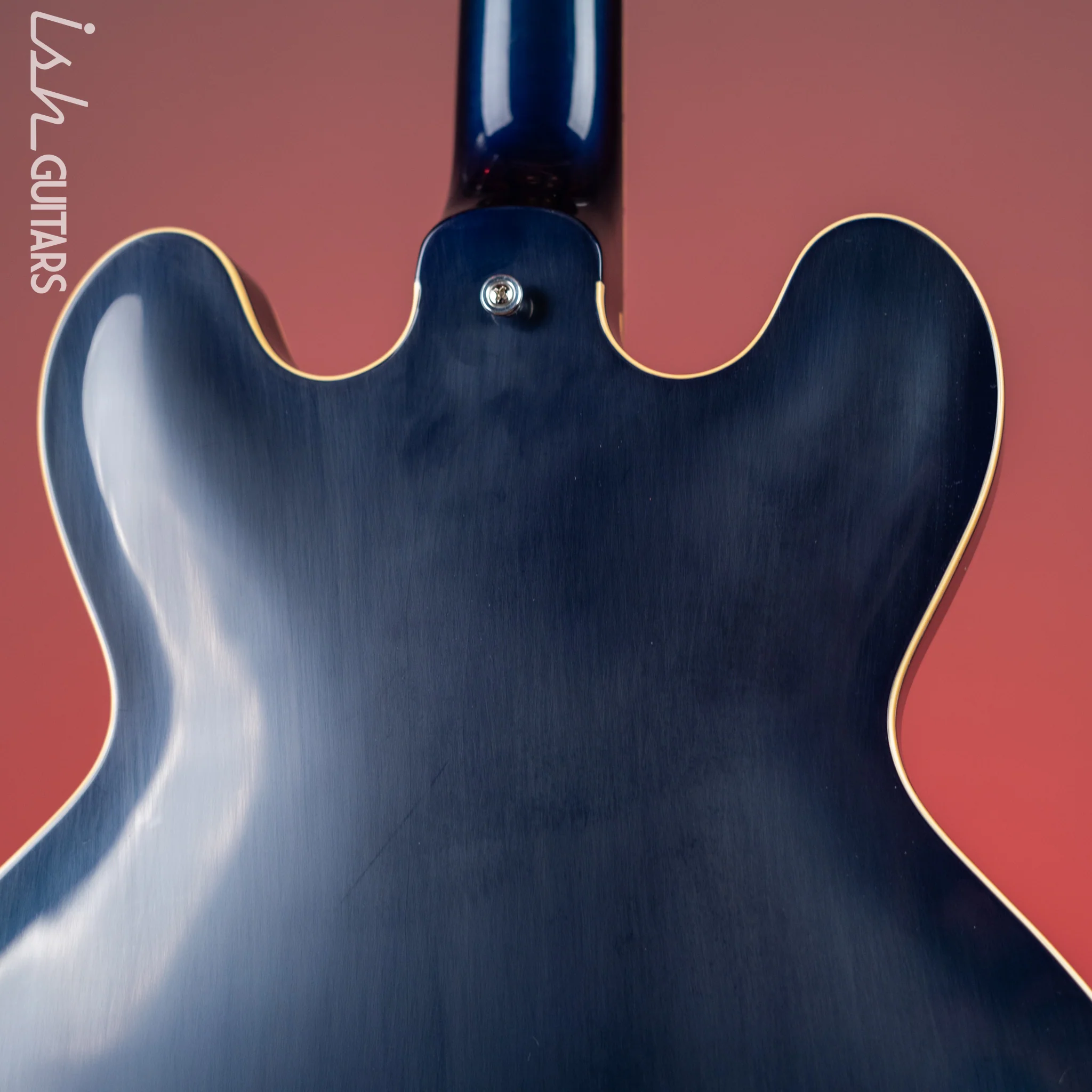 2021 Gibson Custom Shop ‘61 ES-335 Wildwood VOS Candy Apple Blue - Image 10