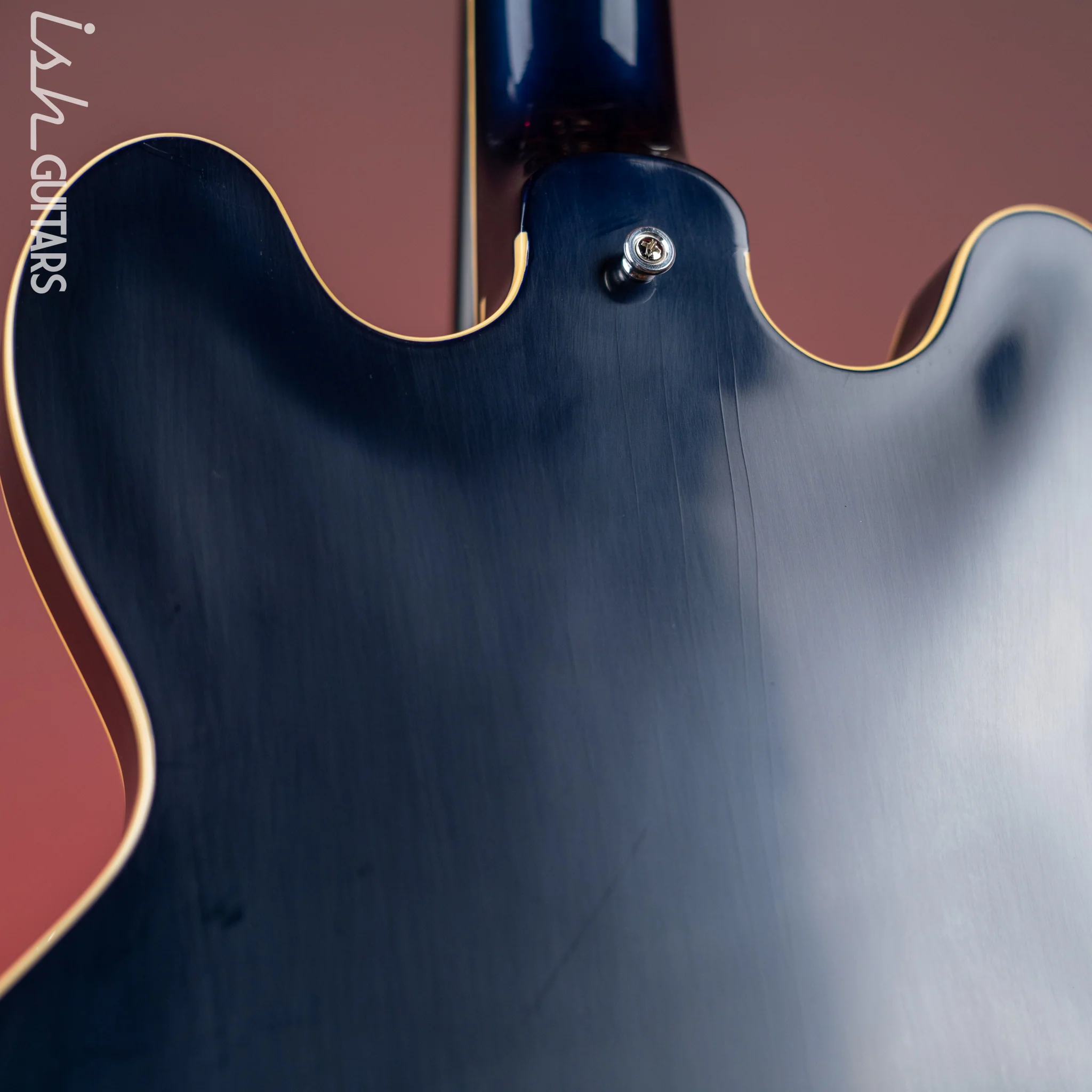 2021 Gibson Custom Shop ‘61 ES-335 Wildwood VOS Candy Apple Blue - Image 12