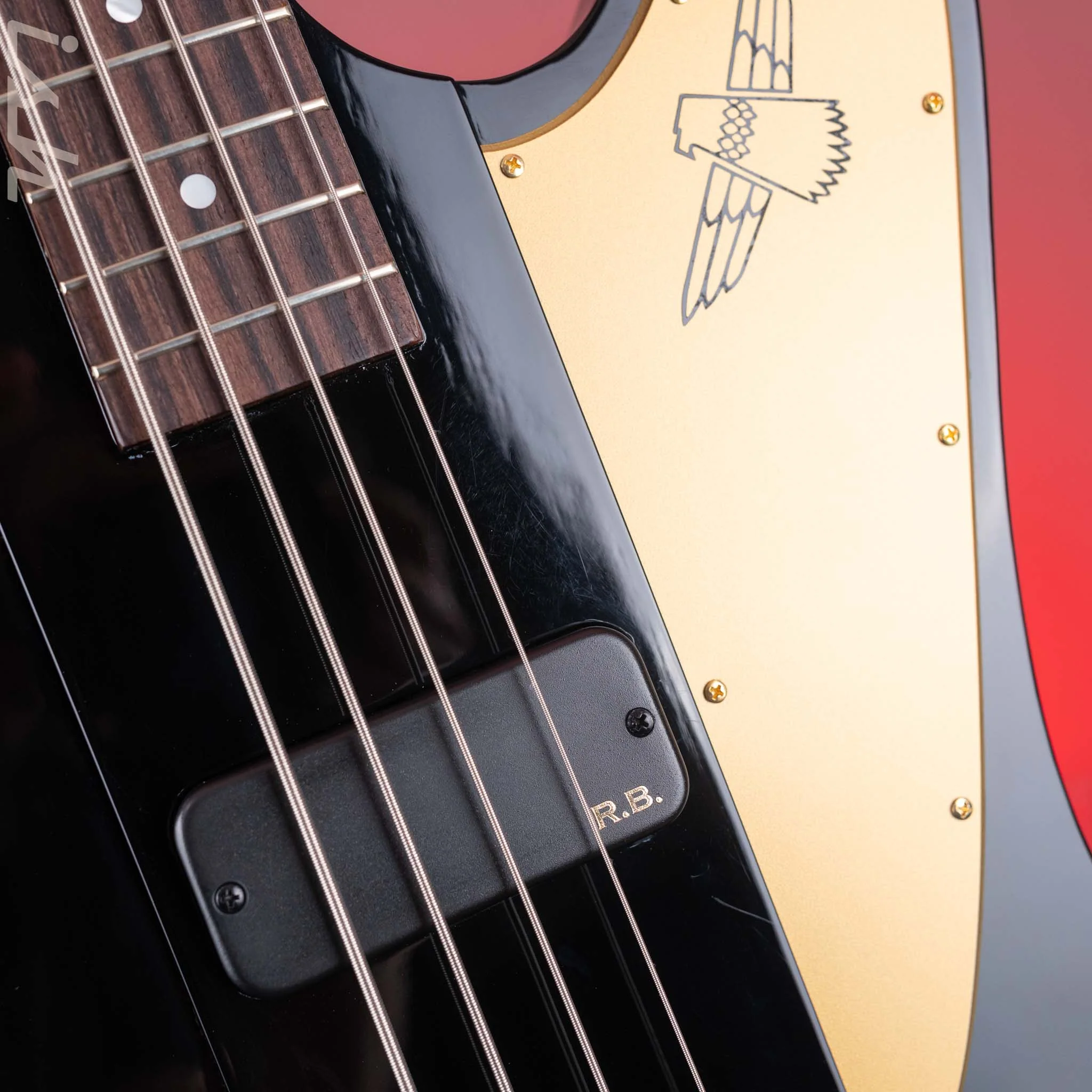2021 Gibson Rex Brown Thunderbird Black - Image 7