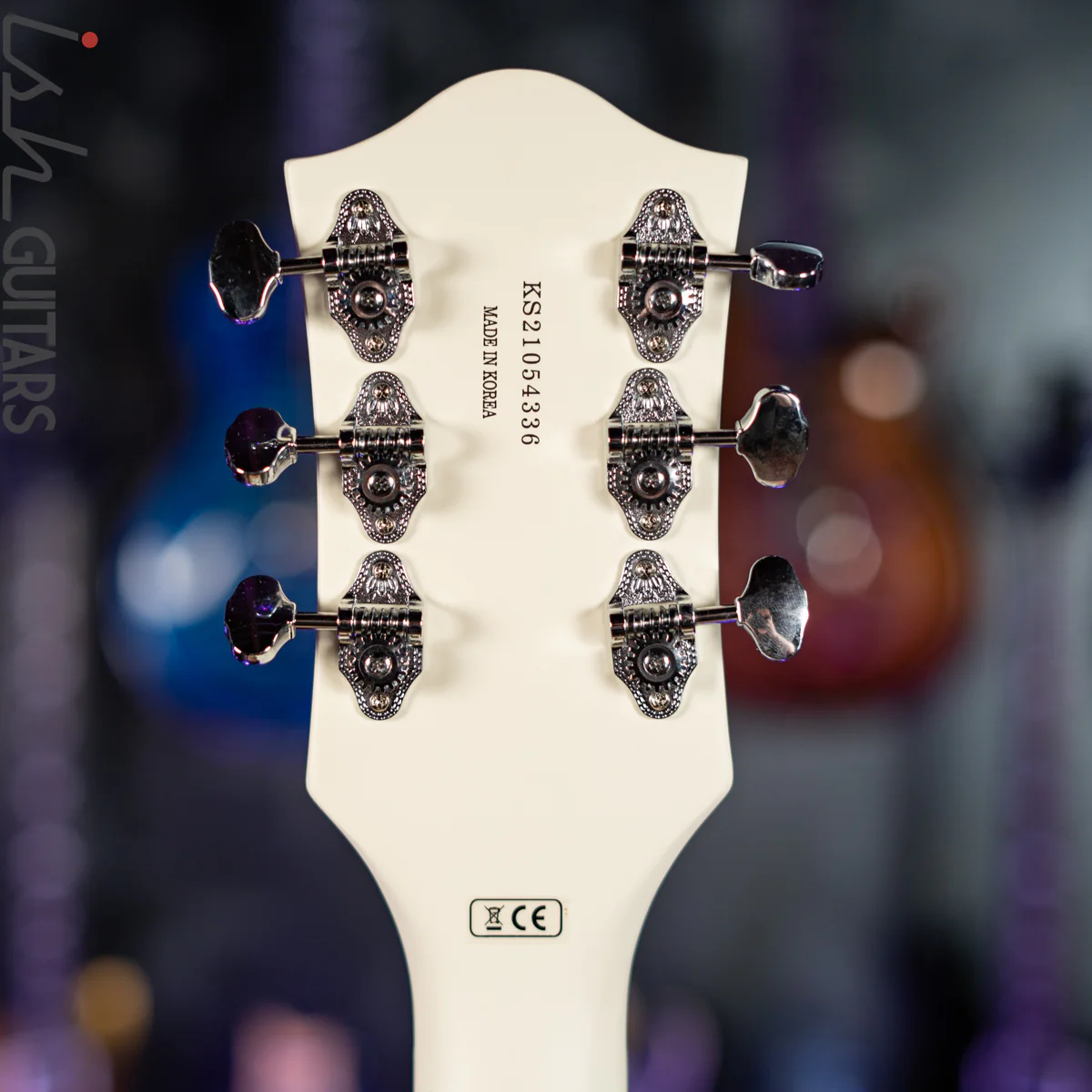 Gretsch G5410T Electromatic “Rat Rod” Hollowbody Vintage White - Demo - Image 11