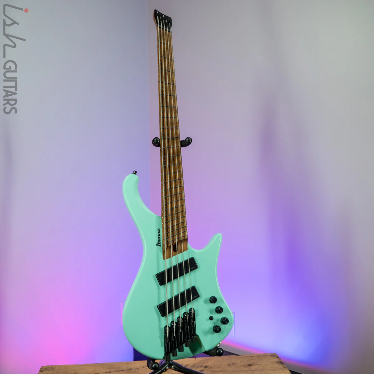 Ibanez EHB1005MS 5 String Seafoam Green Matte - Image 2