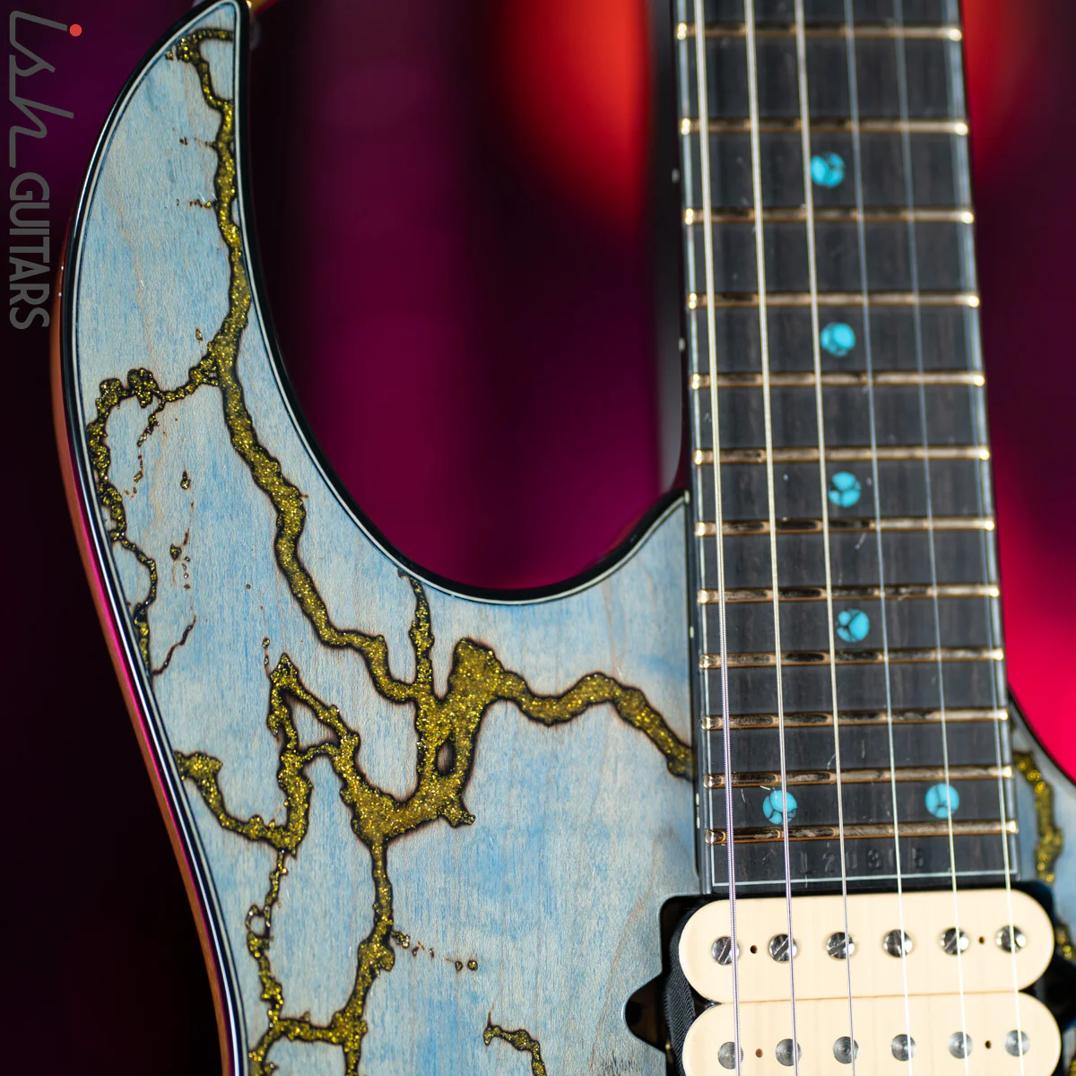 Ibanez JCRG2103 J Custom Limited Series Electric Guitar Resin Top - Image 6