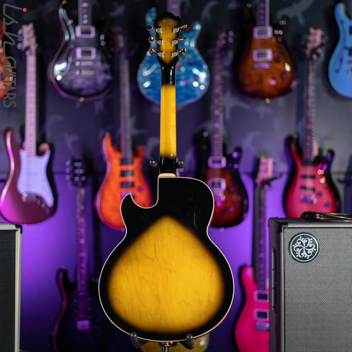 Ibanez LGB300 George Benson Signature Yellow Sunburst - Image 8