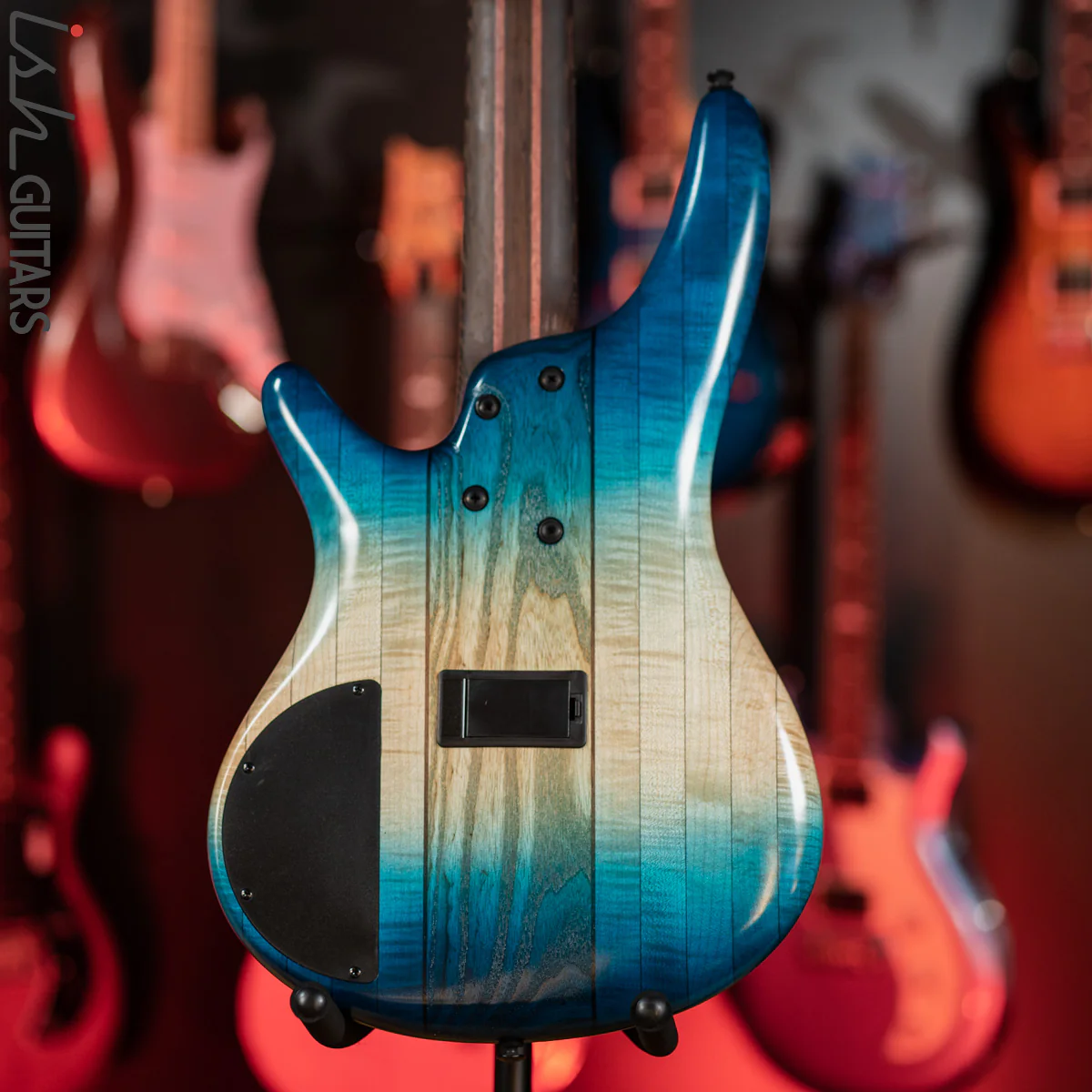 Ibanez Premium SR5CMLTD 5-String Caribbean Islet Low Gloss - Image 8