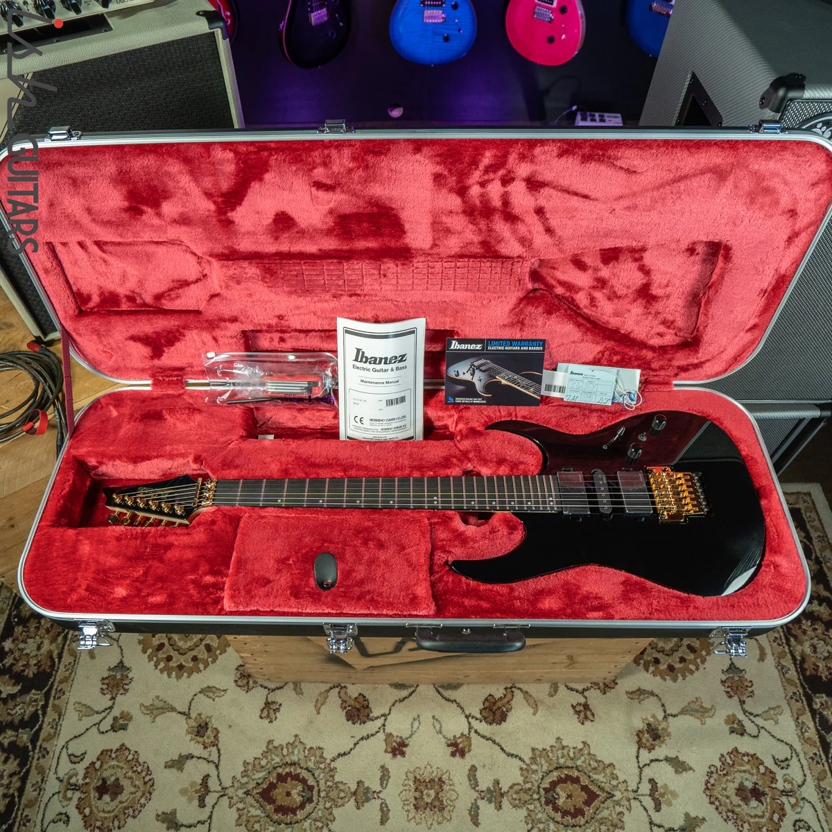 Ibanez Prestige RG5170B Electric Guitar Black - Image 14
