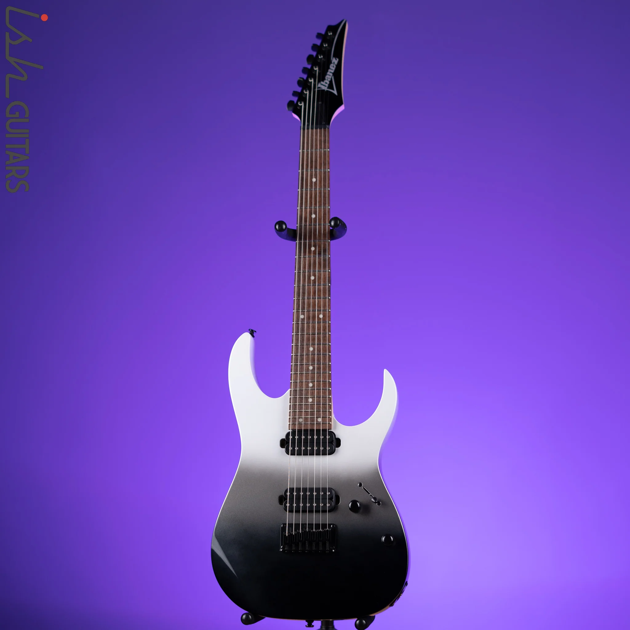 2021 Ibanez RG7421 Pearl Black Fade Metallic - Image 2