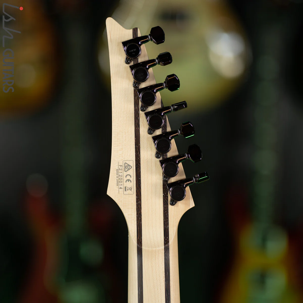 Ibanez Prestige RG752AHM Royal Plum Burst Electric Guitar - Image 11