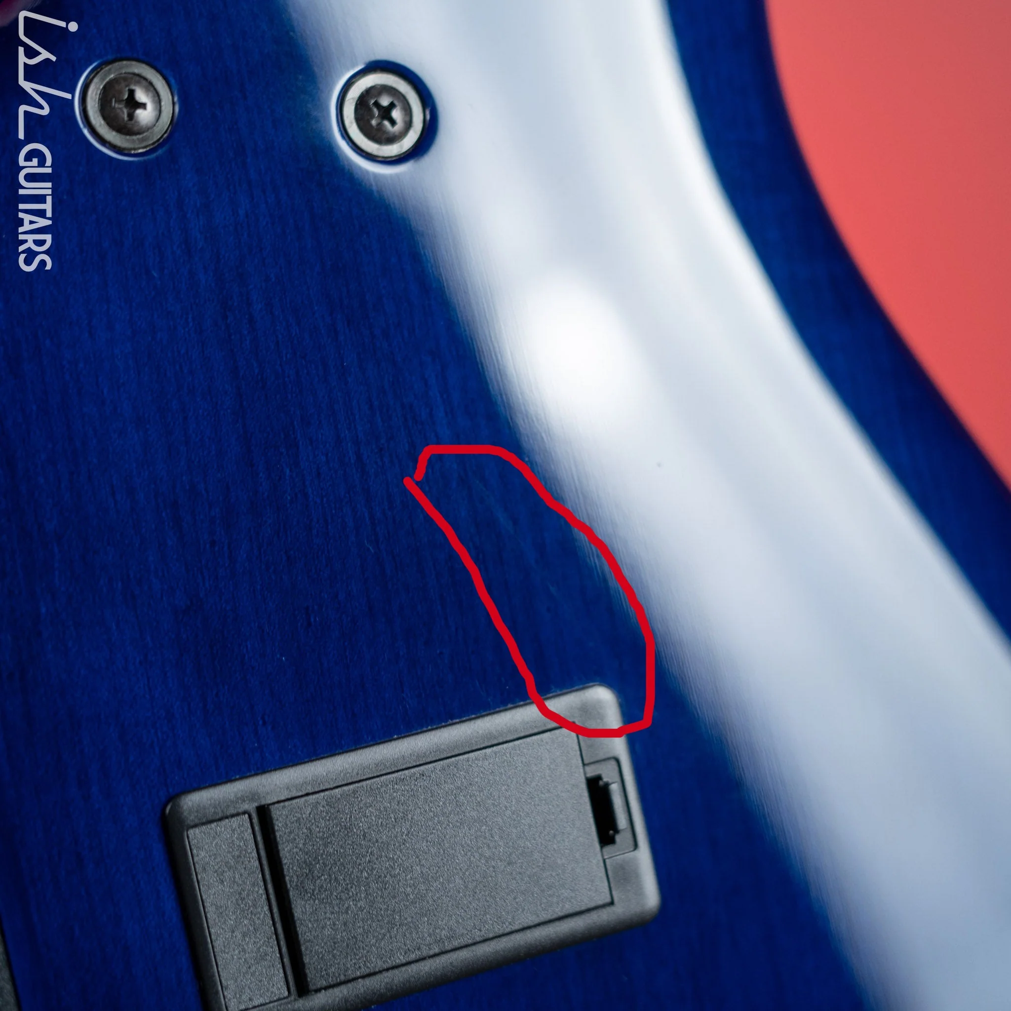 2021 Ibanez SDGR SR375E Sapphire Blue - Image 12