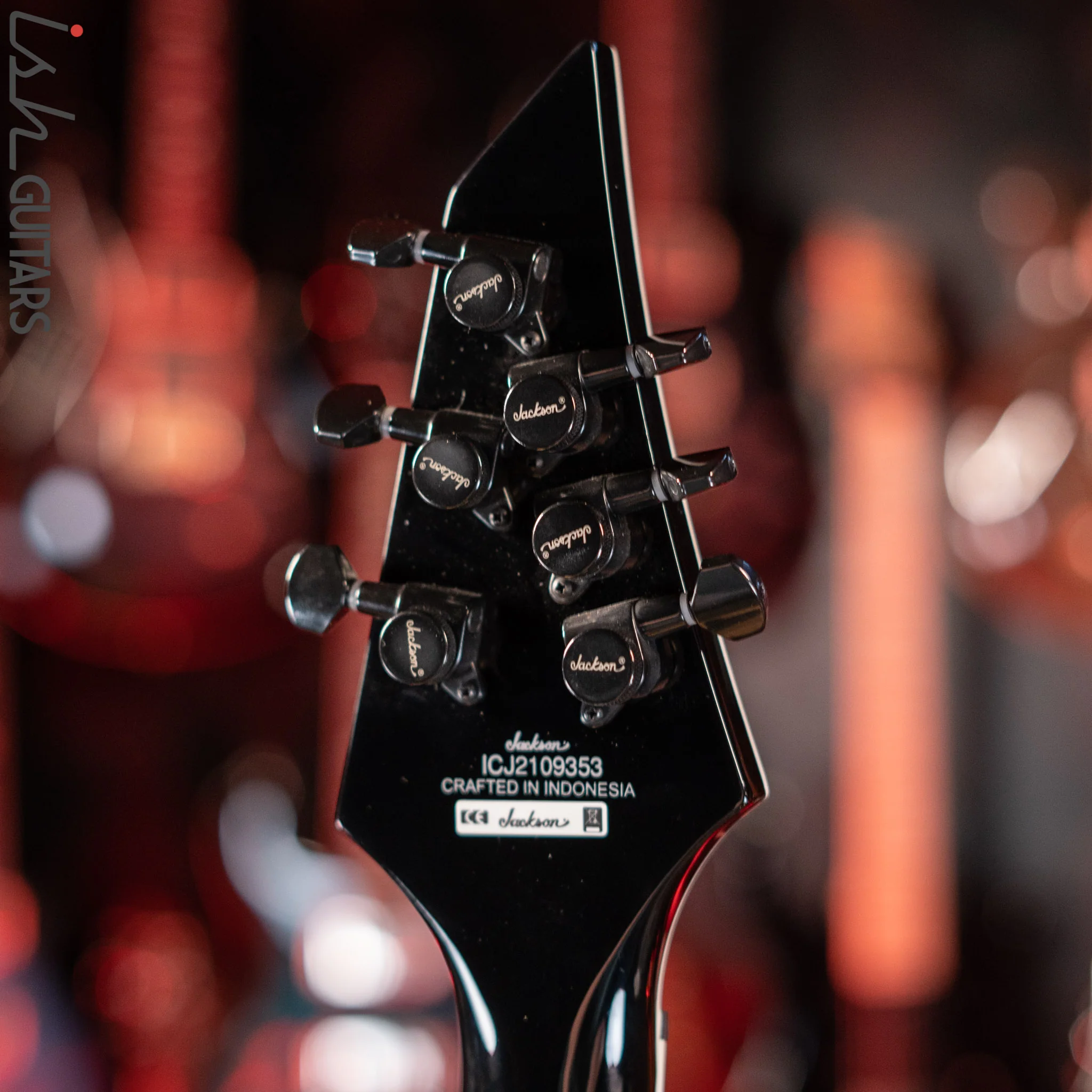 2021 Jackson X Series Signature Marty Friedman MF-1 Black with White Bevels - Image 13