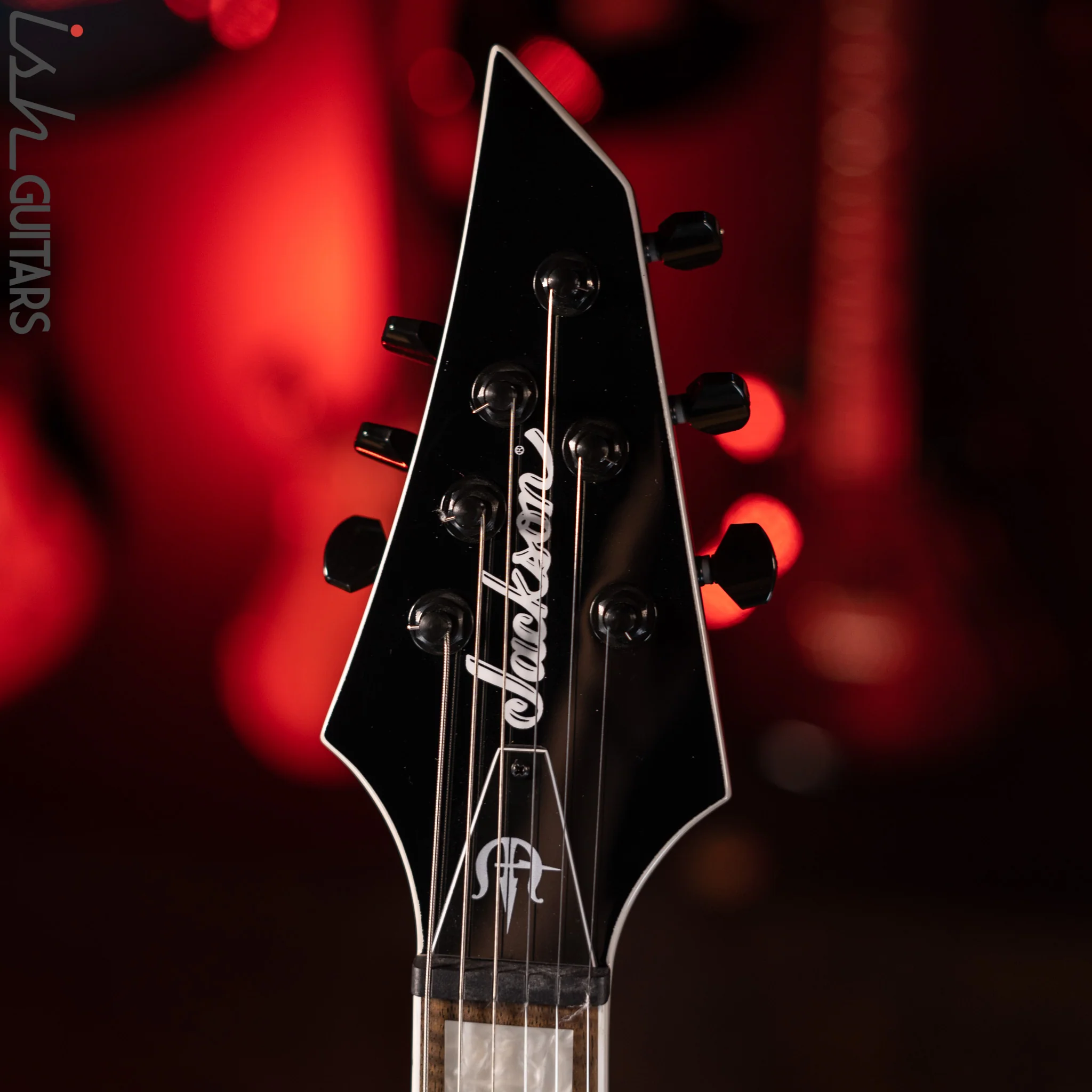 2021 Jackson X Series Signature Marty Friedman MF-1 Black with White Bevels - Image 6