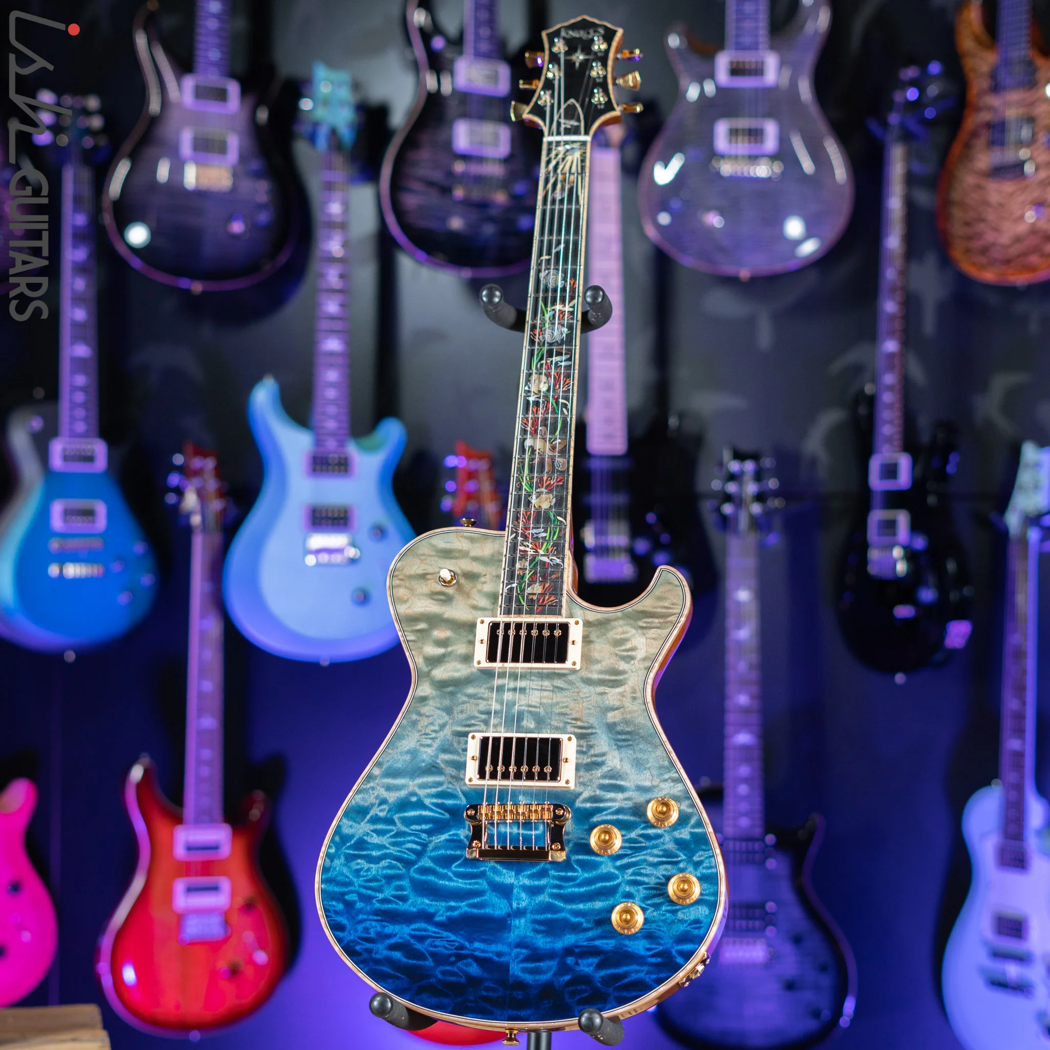 2021 Knaggs Limited Edition Kenai Reef of Life Aqua Fade - Image 2