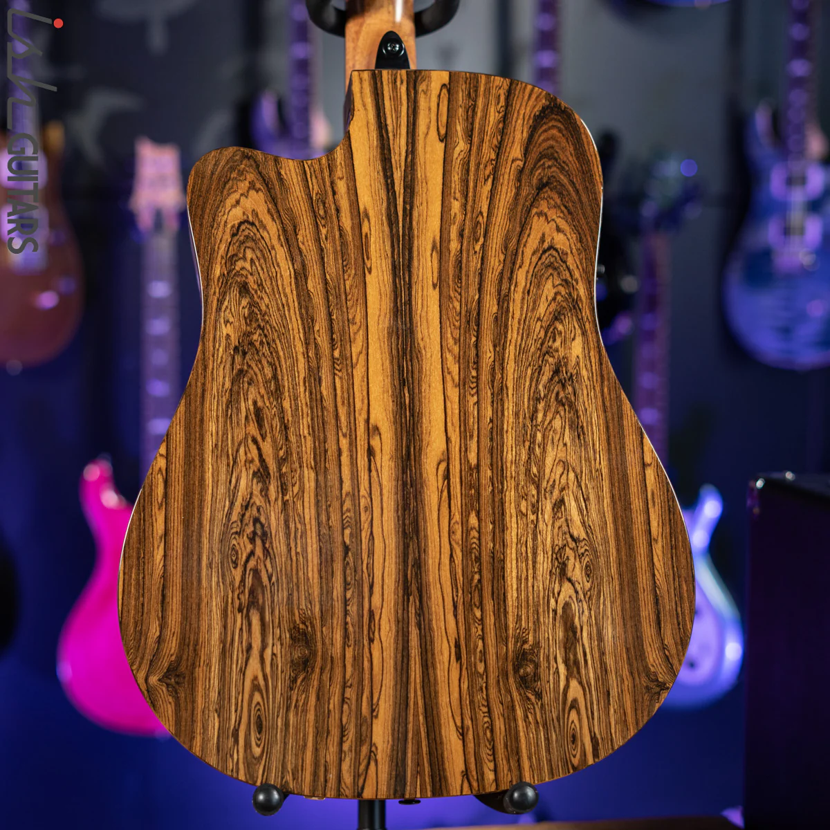 Lag Tramontane HyVibe THV30DCE Acoustic Electric Smart Guitar Natural - Image 8