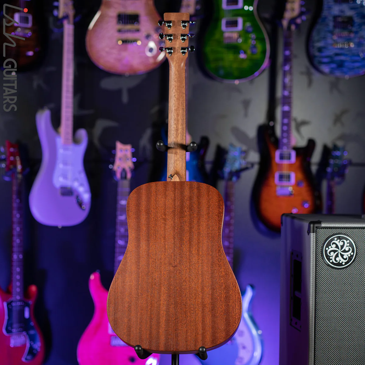 Martin DJr-10 Dreadnought Junior Acoustic Guitar Natural Sitka - Image 7