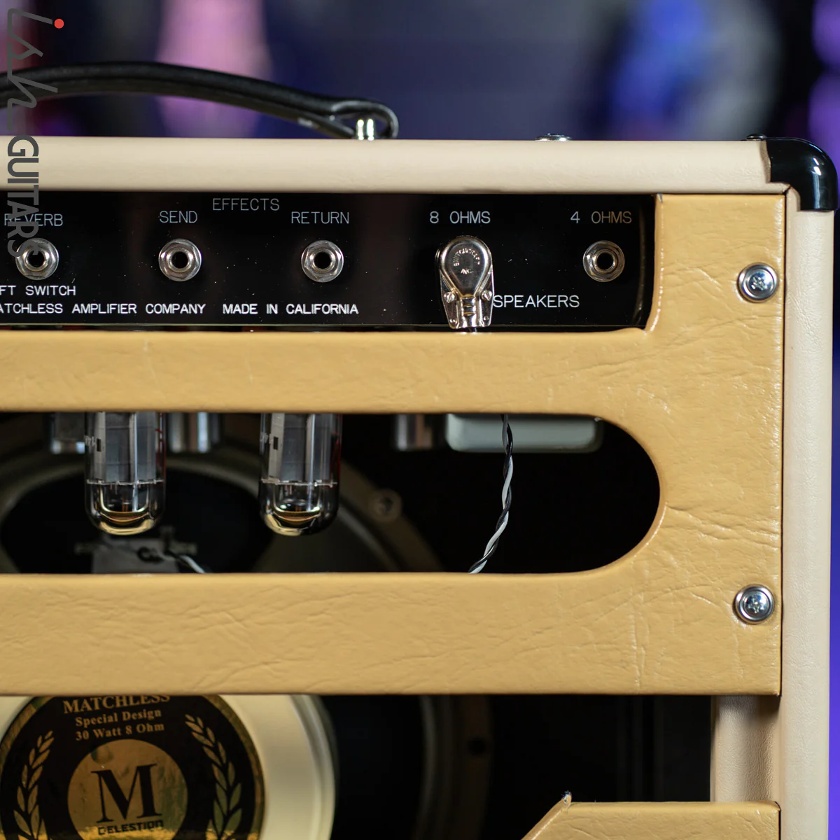 Matchless Laurel Canyon Reverb Combo Amplifier 20W Cream/Gold - Image 6