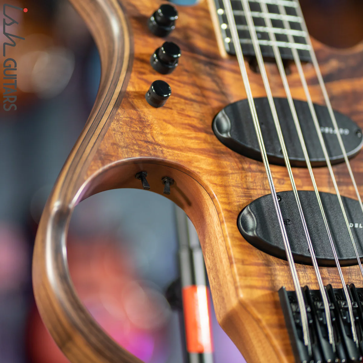 2021 Paul Lairat Stega Deluxe Natural Koa Top - Image 9