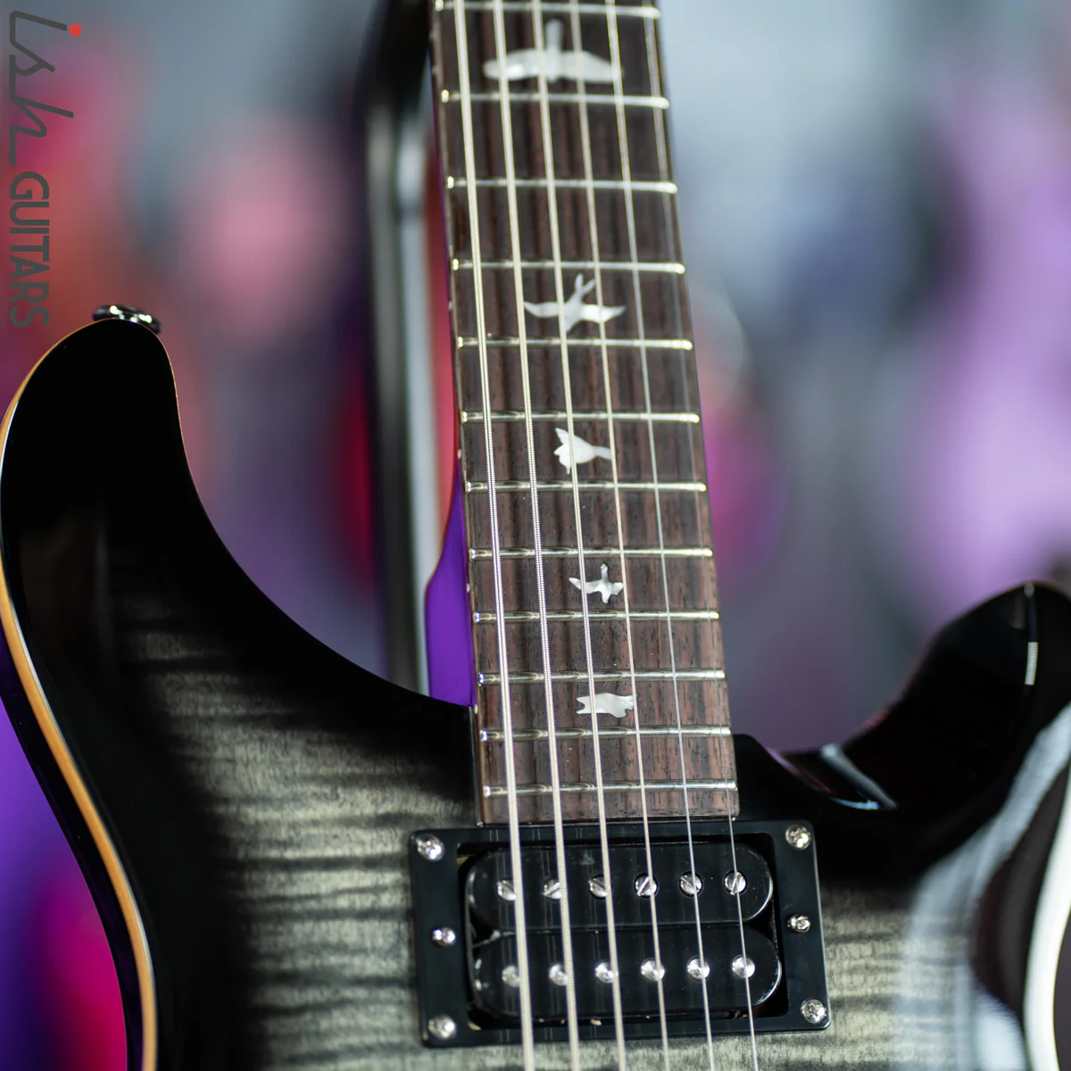 PRS 277 SE Baritone Charcoal Burst - Image 5