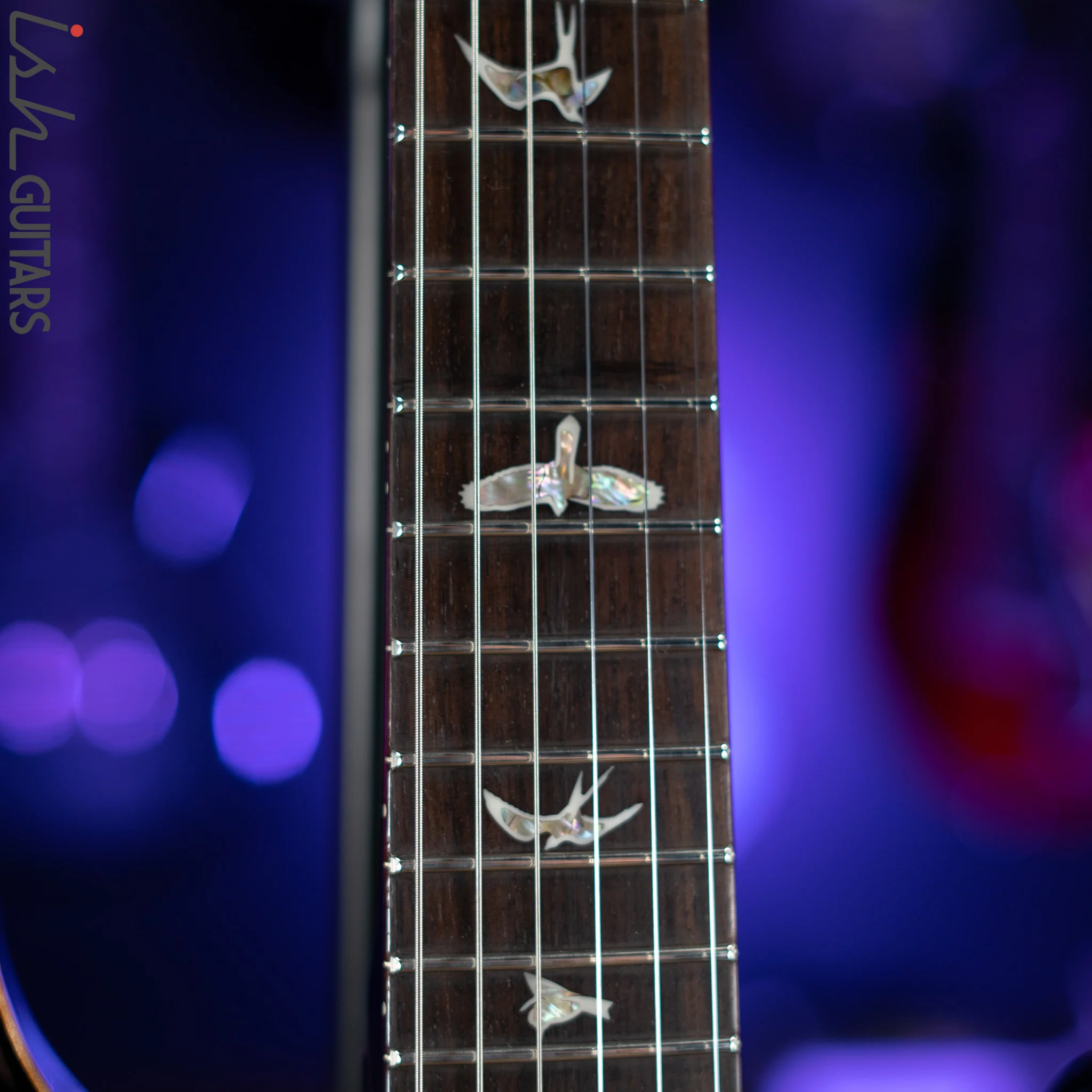 2021 PRS 509 Fire Red Burst Electric Guitar - Image 5