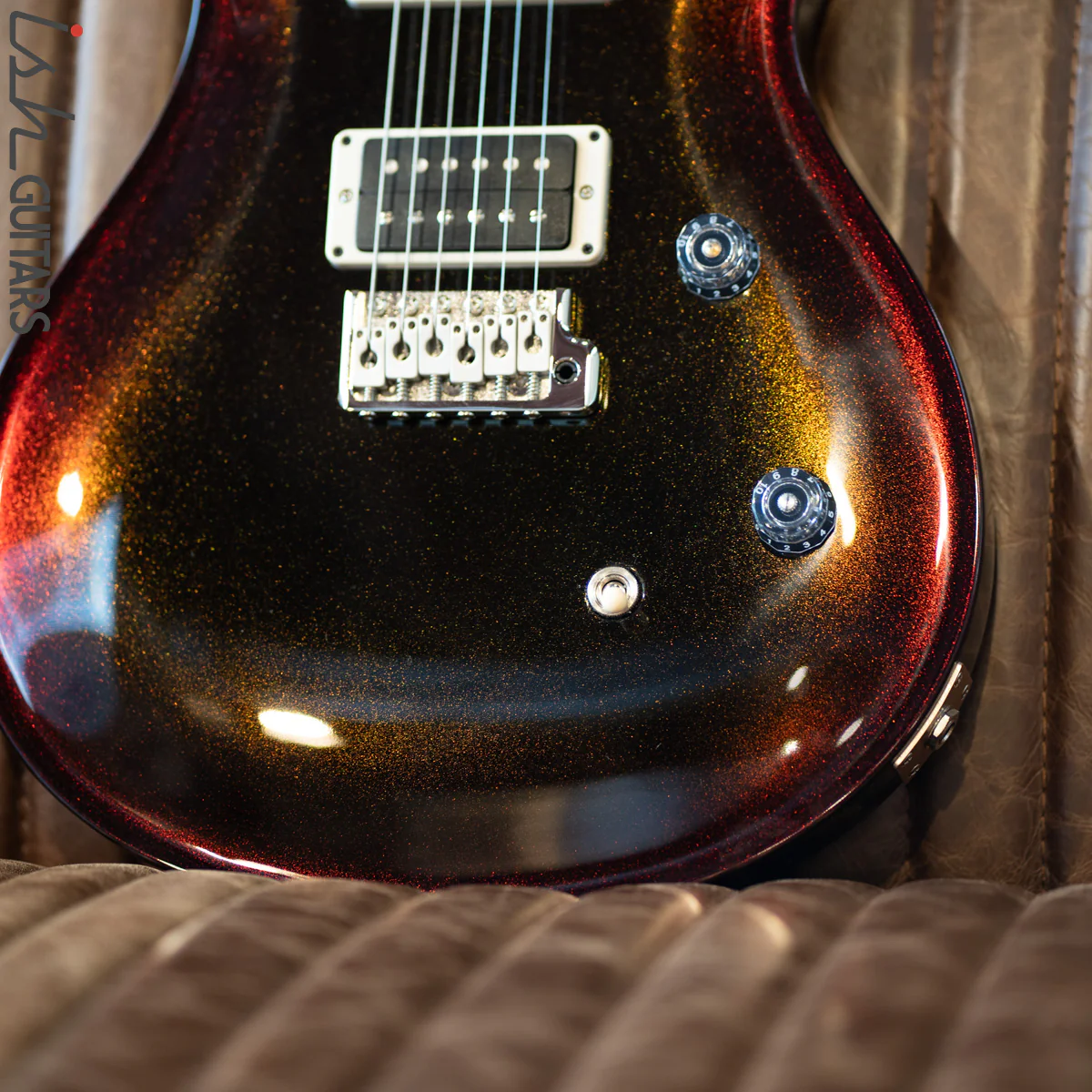 PRS CE 24 Custom Color Gold Fireburst Metallic - Image 3