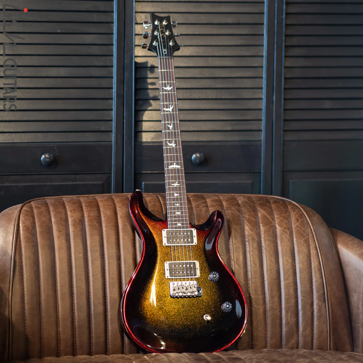 PRS CE 24 Custom Color Gold Fireburst Metallic - Image 5
