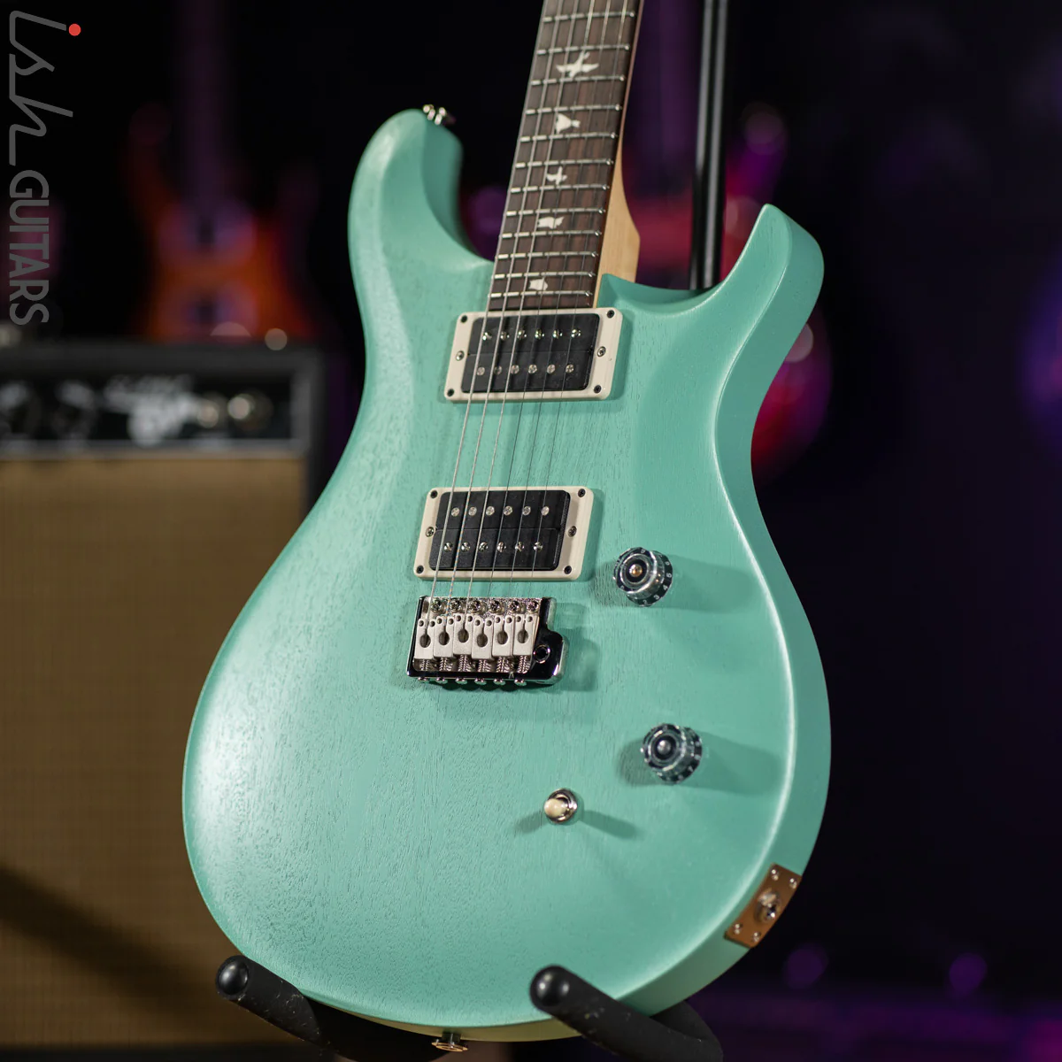 2021 PRS CE 24 Standard Satin Nitro Seafoam Green - Image 5