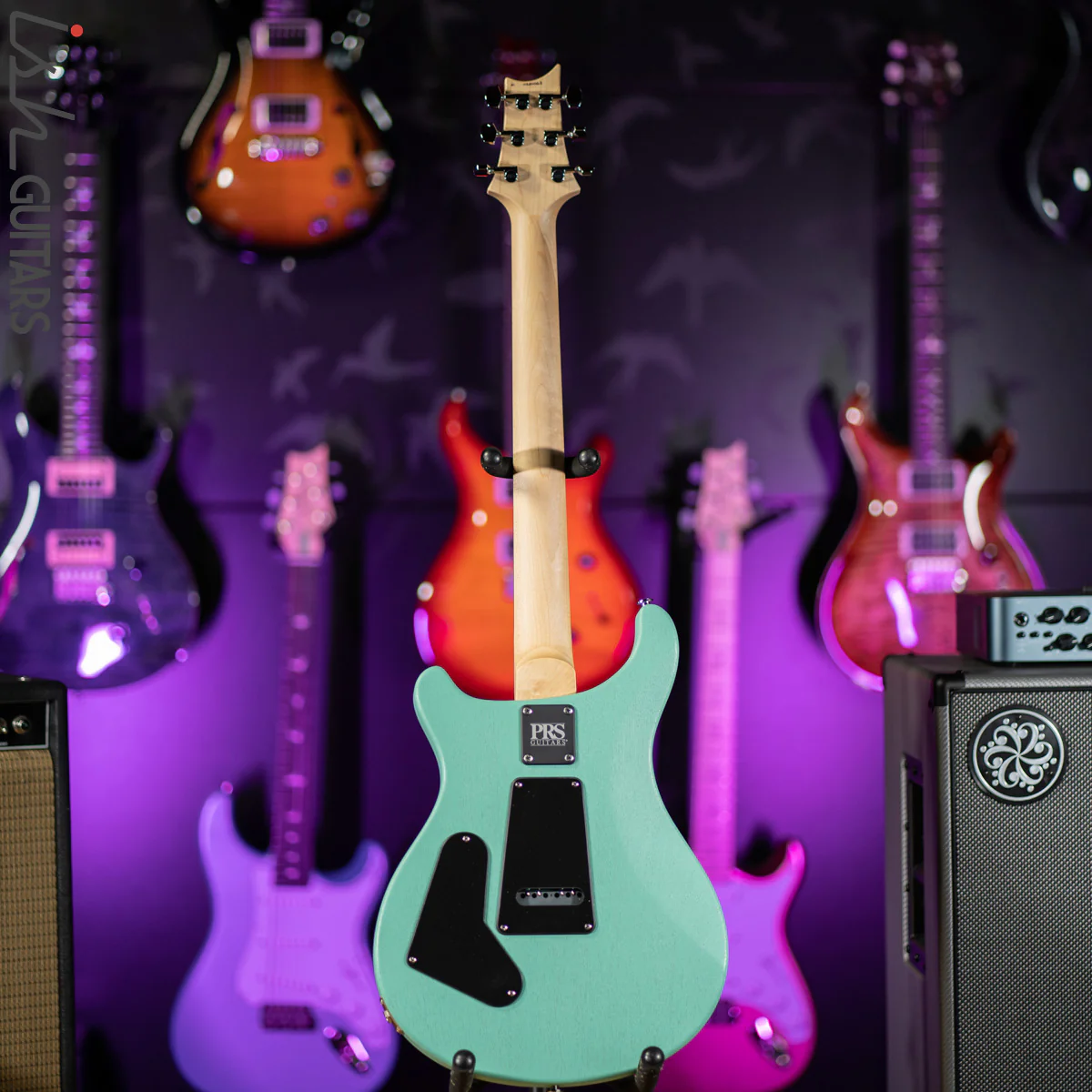 2021 PRS CE 24 Standard Satin Nitro Seafoam Green - Image 8