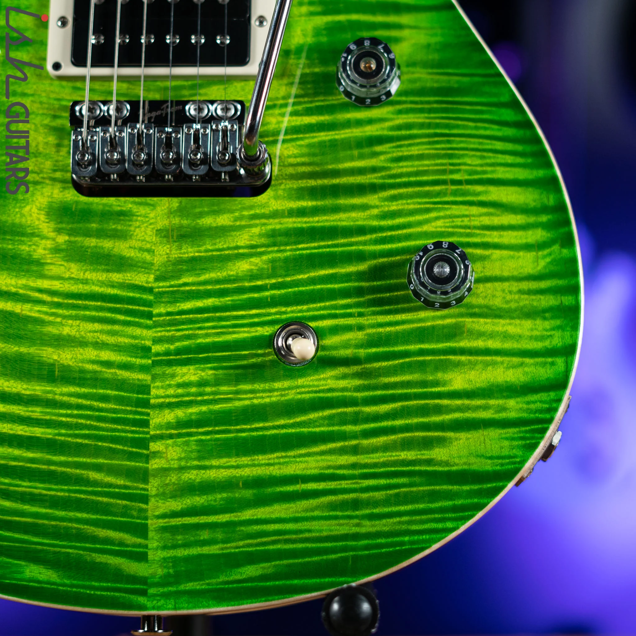 PRS CE 24 Semi-Hollow Eriza Verde - Image 4