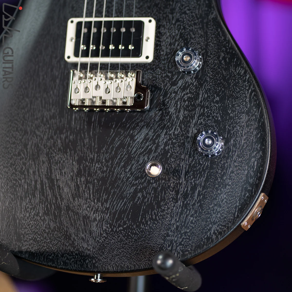 2021 PRS CE 24 Standard Satin Nitro Charcoal - Image 4