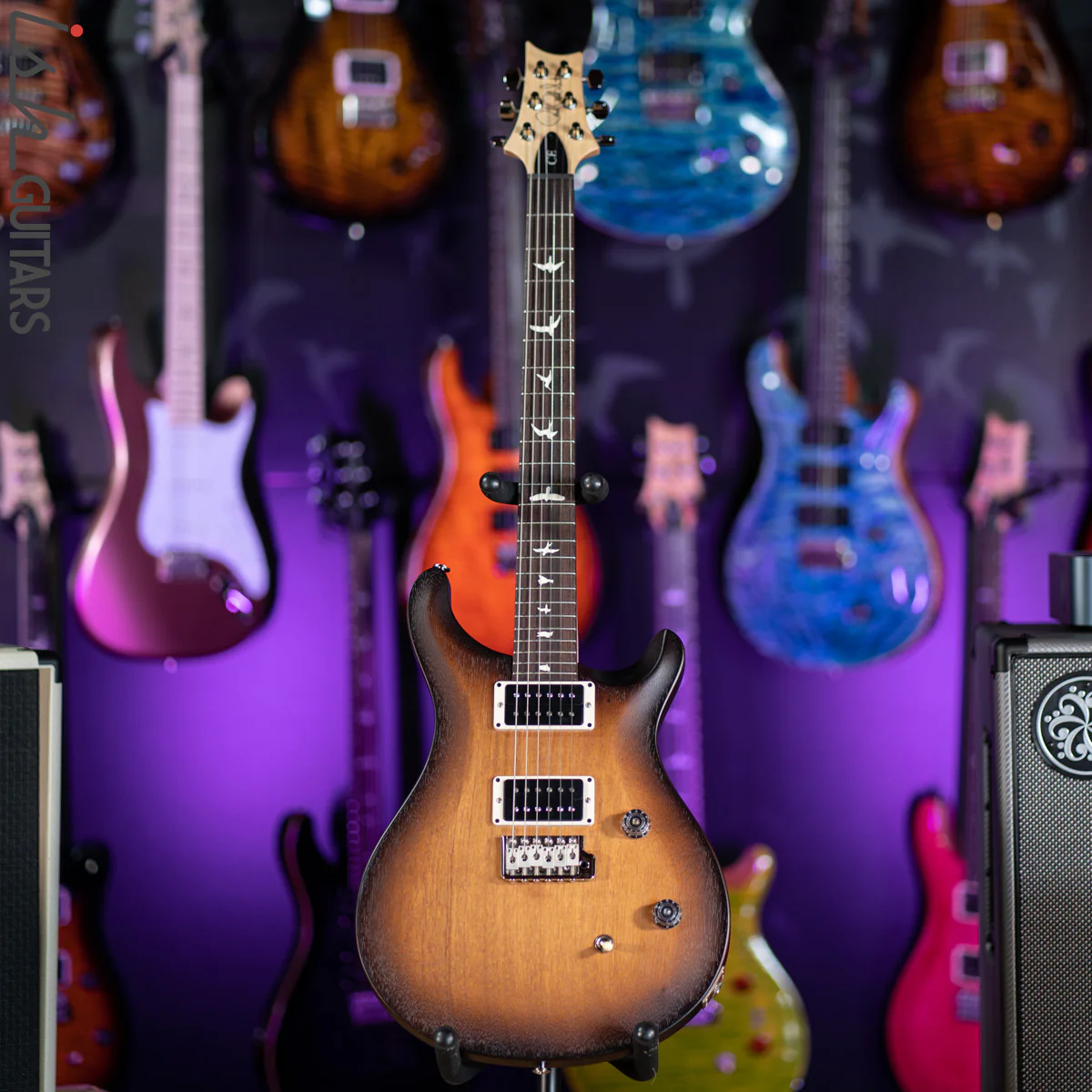 2021 PRS CE 24 Standard Satin Nitro McCarty Tobacco Burst - Image 2