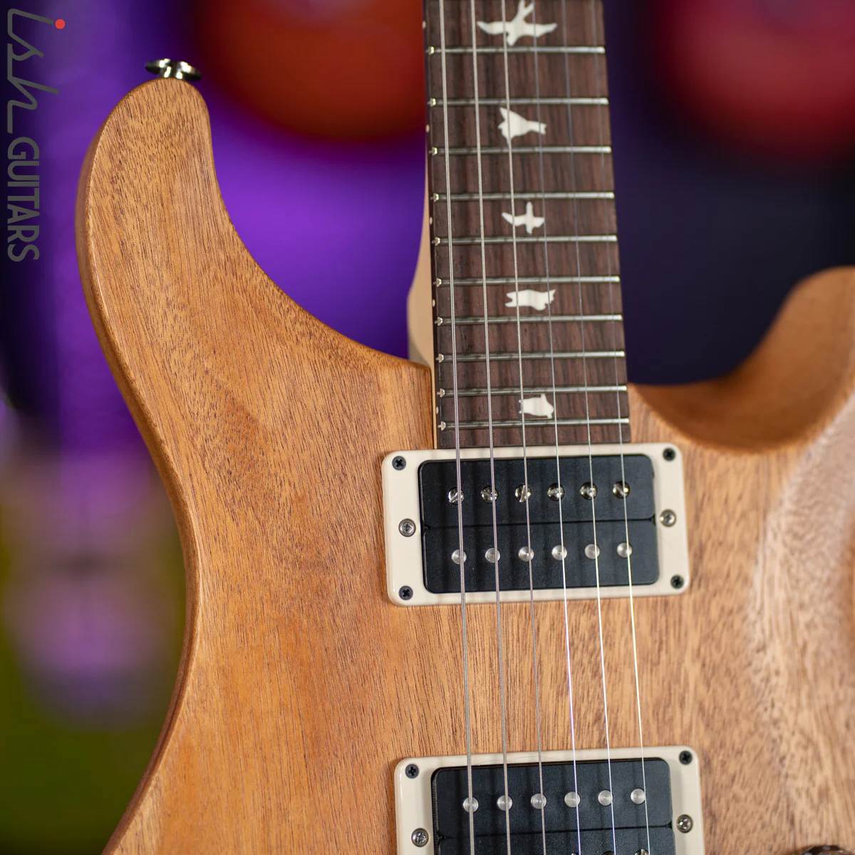 2021 PRS CE 24 Standard Satin Nitro Natural - Image 3