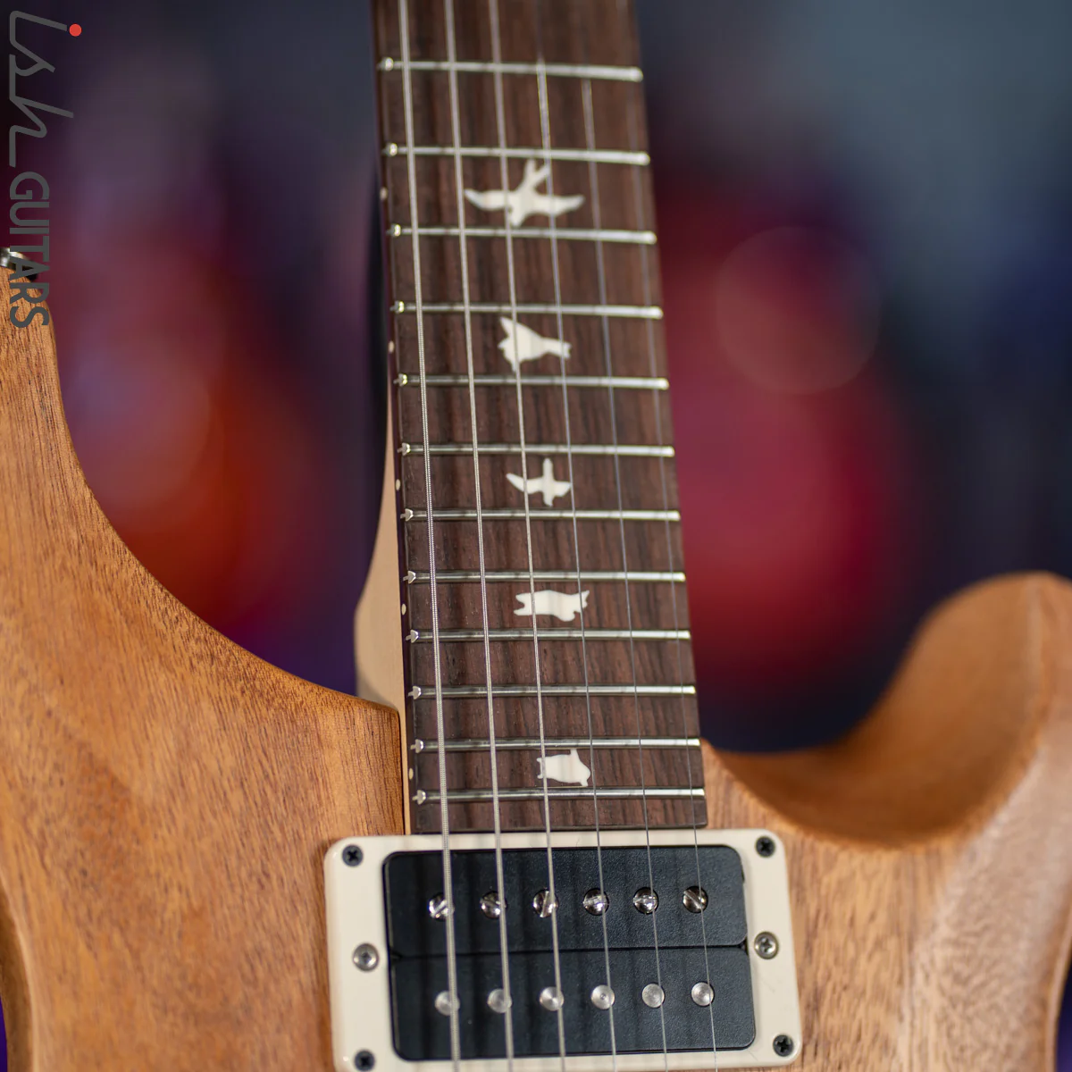 2021 PRS CE 24 Standard Satin Nitro Natural - Image 5