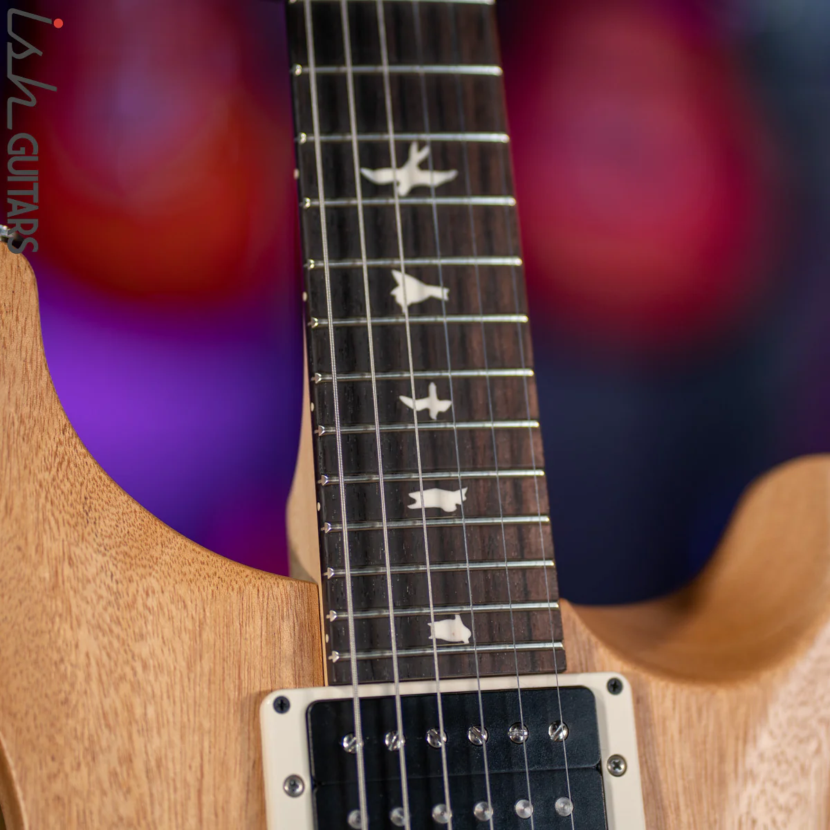 2021 PRS CE 24 Standard Satin Nitro Natural - Image 5