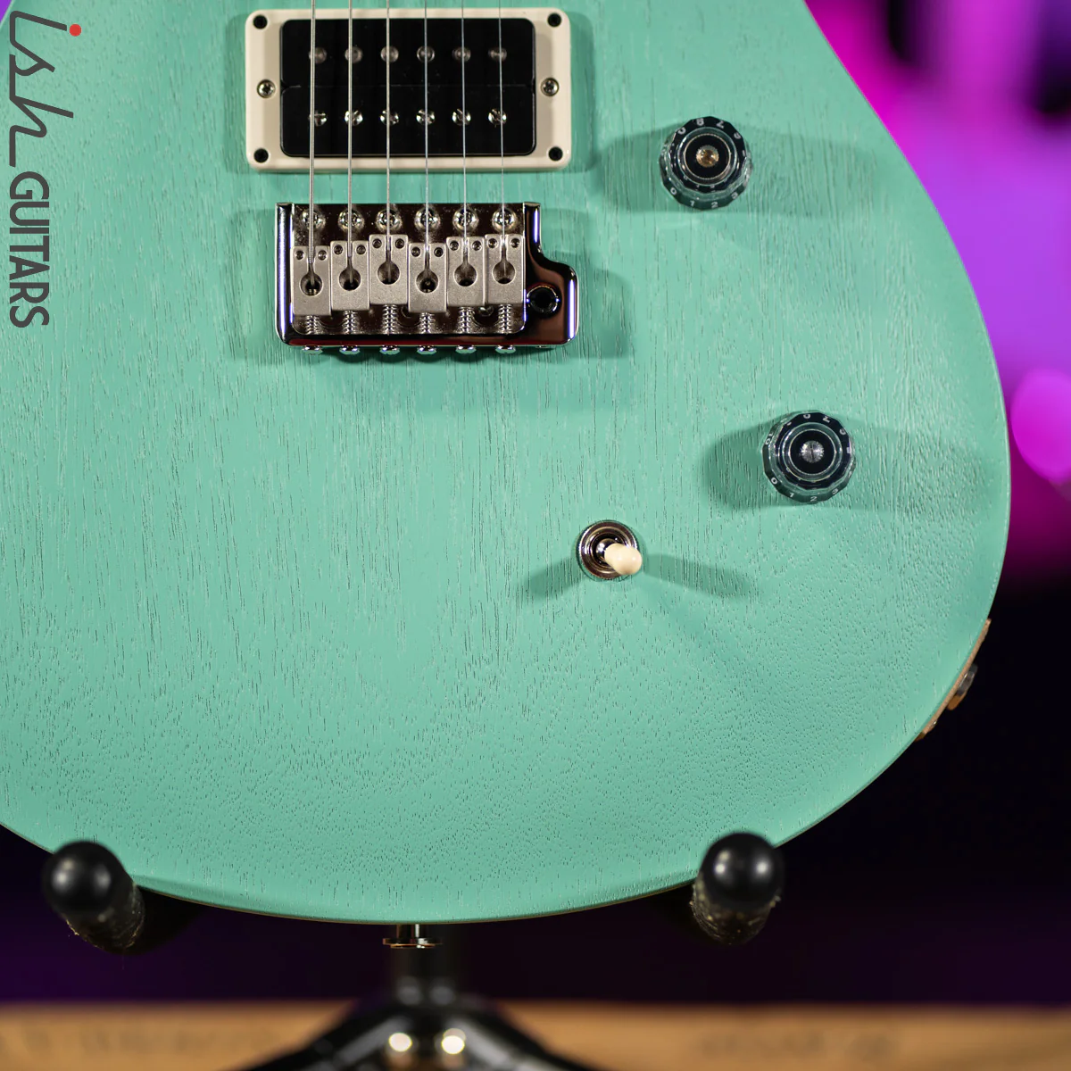 2021 PRS CE 24 Standard Satin Nitro Seafoam Green - Image 4