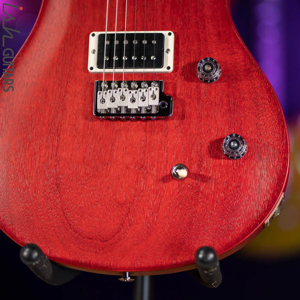 2021 PRS CE 24 Standard Satin Nitro Vintage Cherry - Image 4